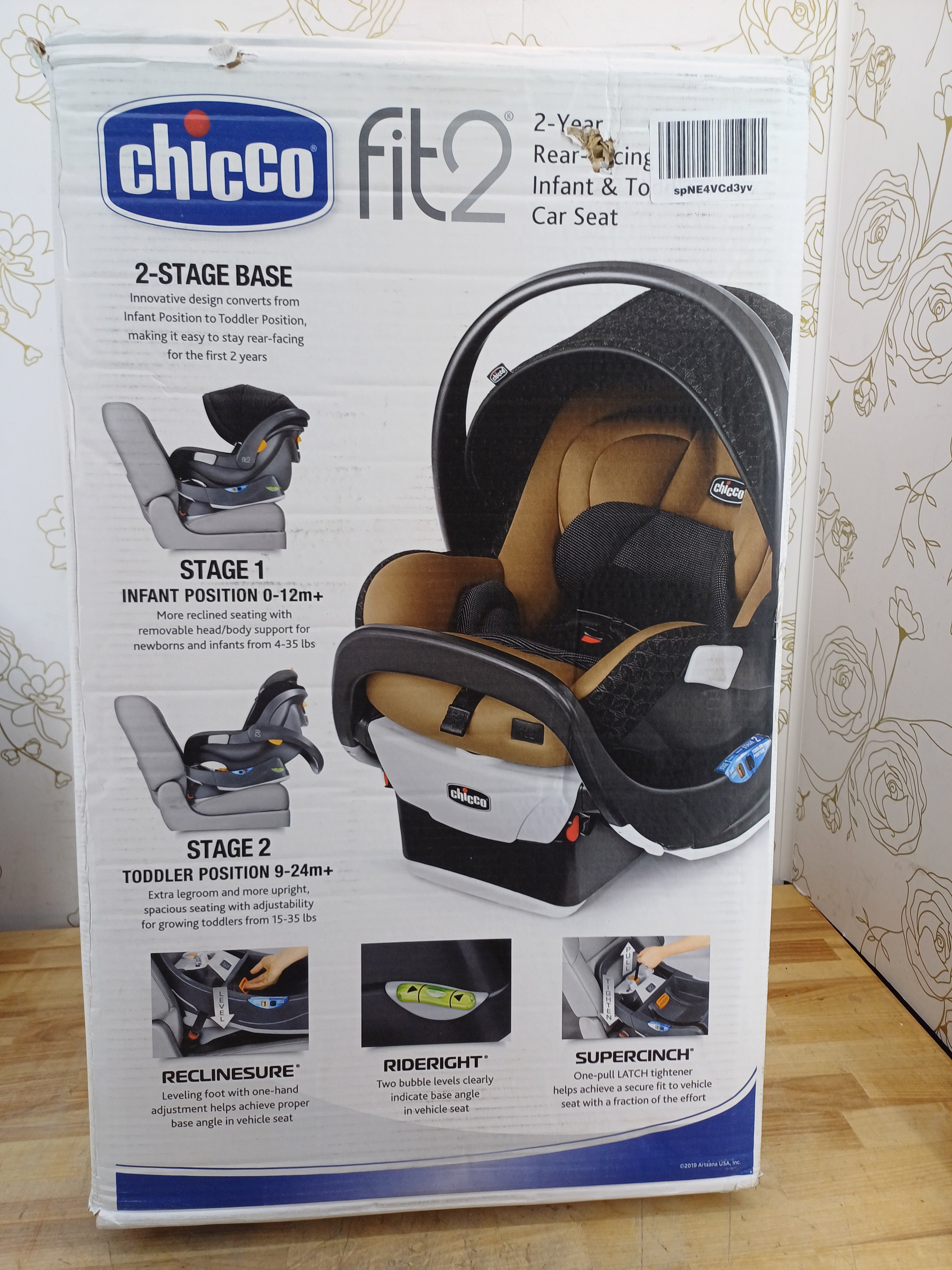 Chicco Fit2 Infant & Toddler Car Seat - Cienna