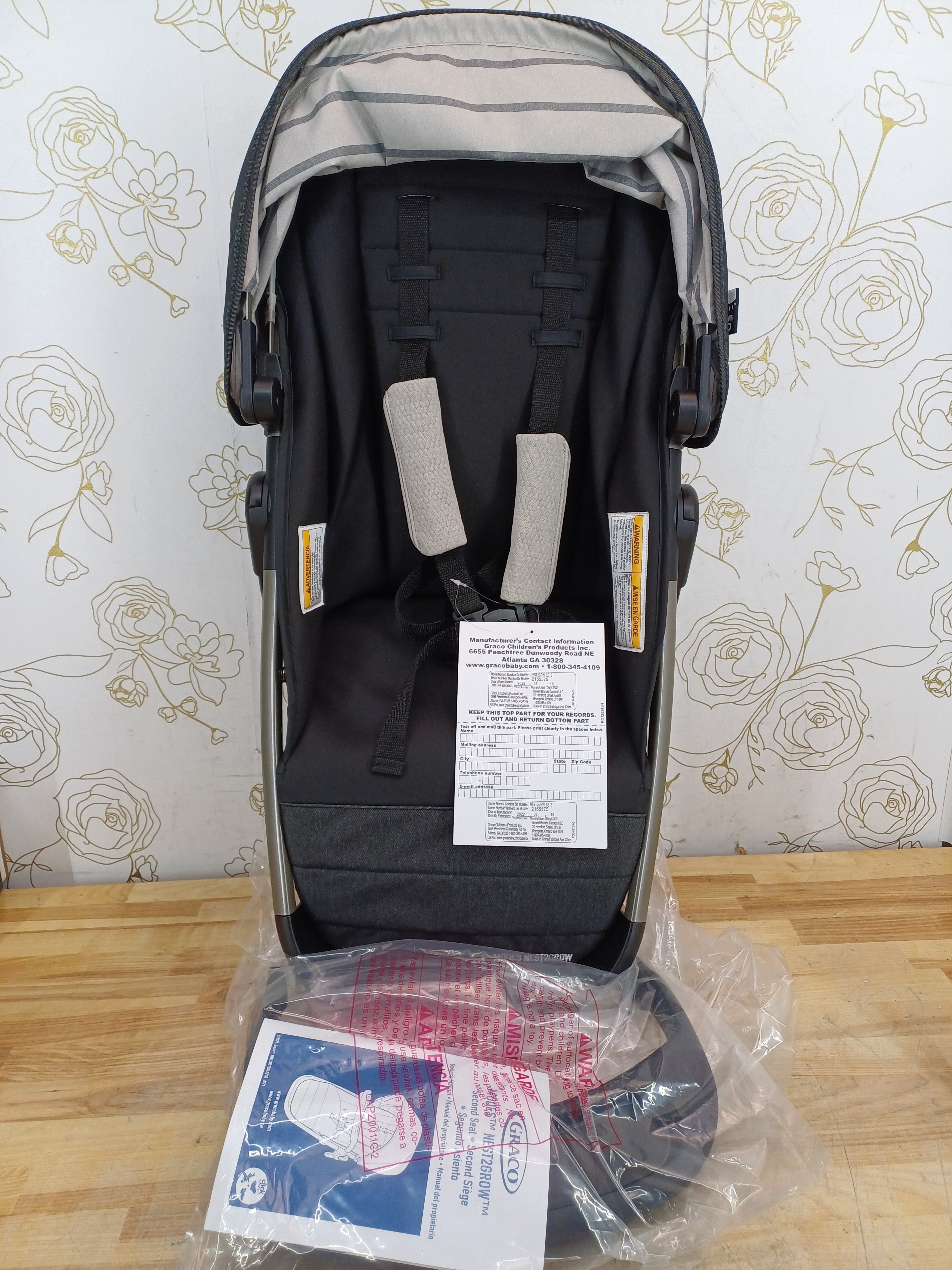 Graco Modes Nest2Grow Stroller 2nd Seat - Maison