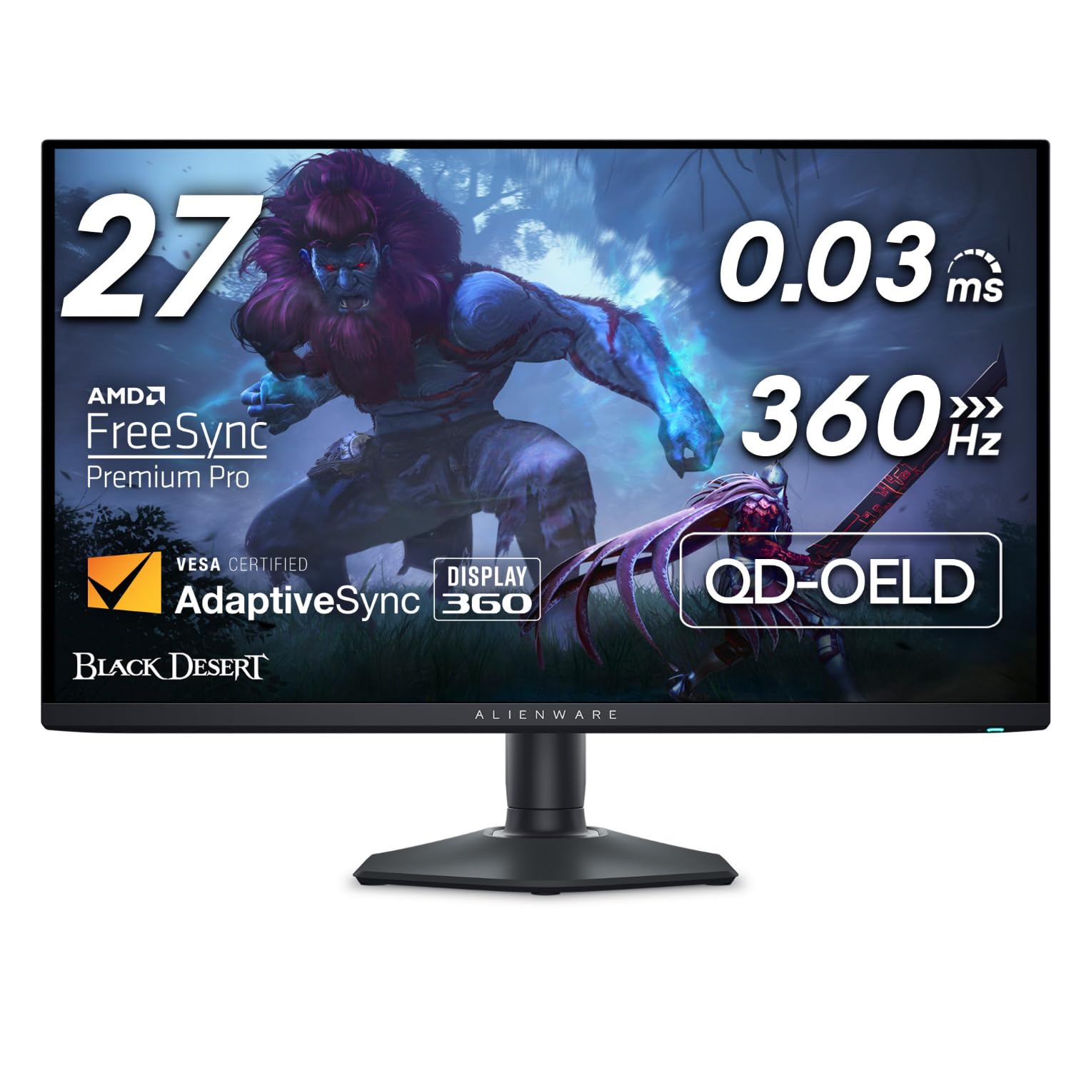 Alienware AW2725DF OLED Gaming Monitor - 26.7-inch