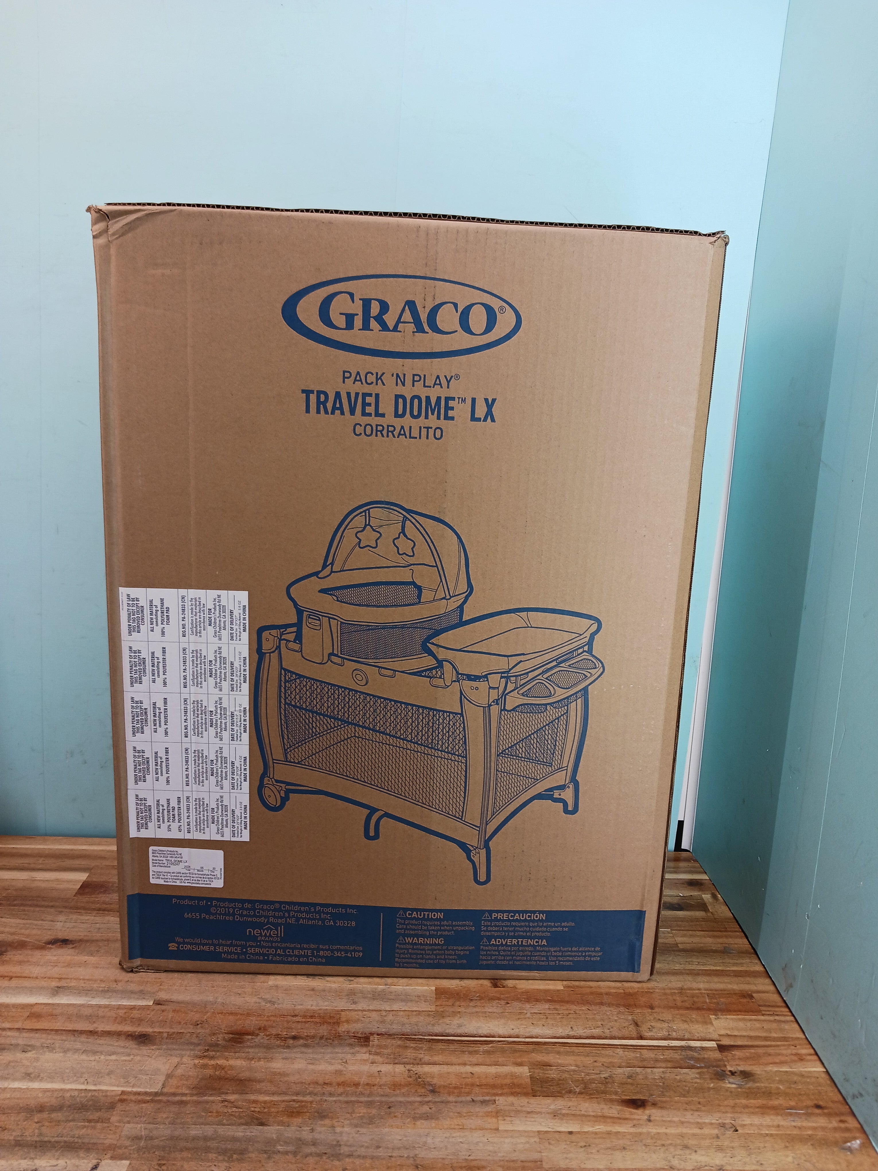 Graco Pack 'n Play Travel Dome LX Playard - Astin