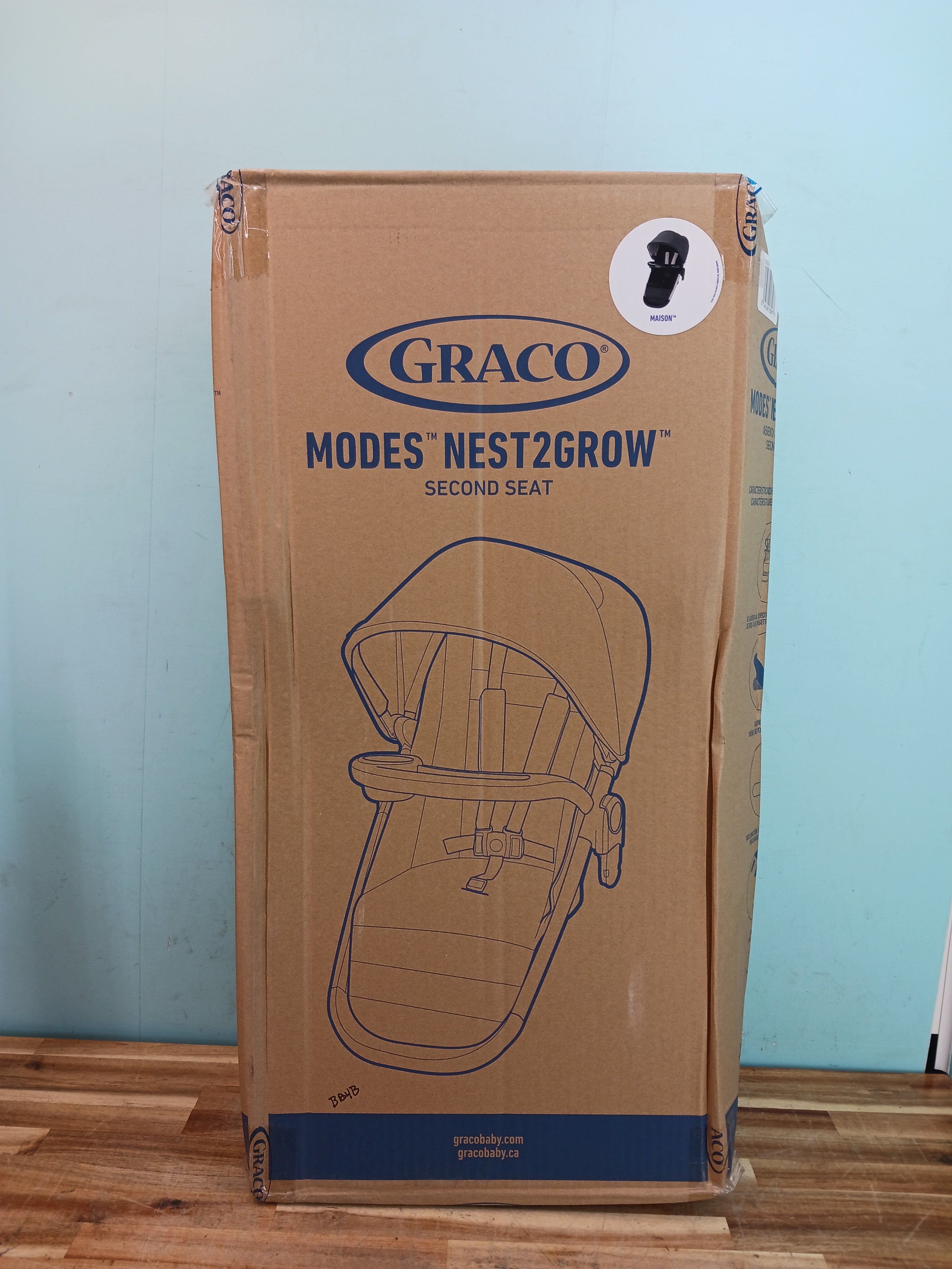 Graco Modes Nest2Grow Stroller 2nd Seat - Maison