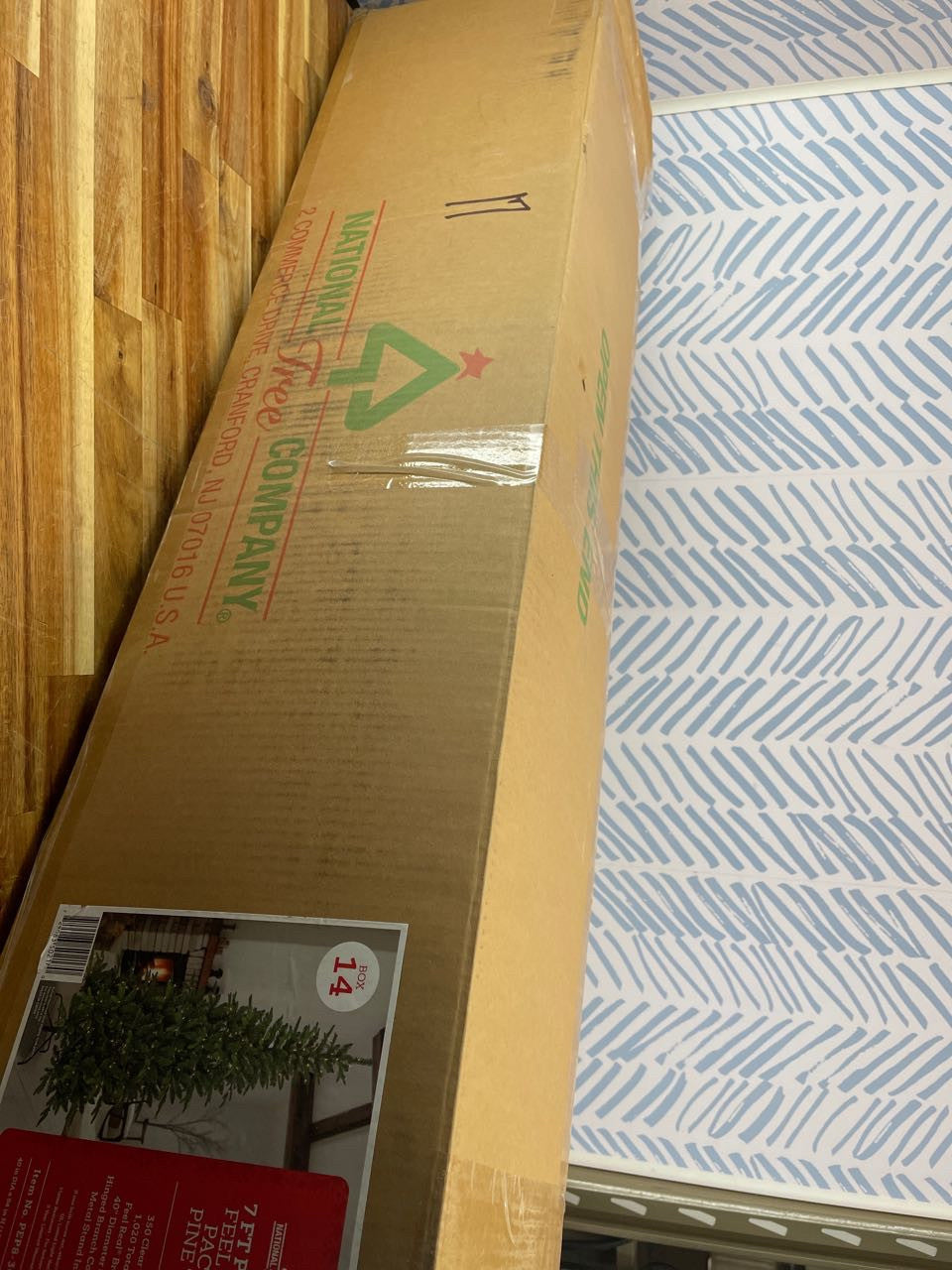 National Tree Company 7-Ft Feel-Real Pacific Mixed