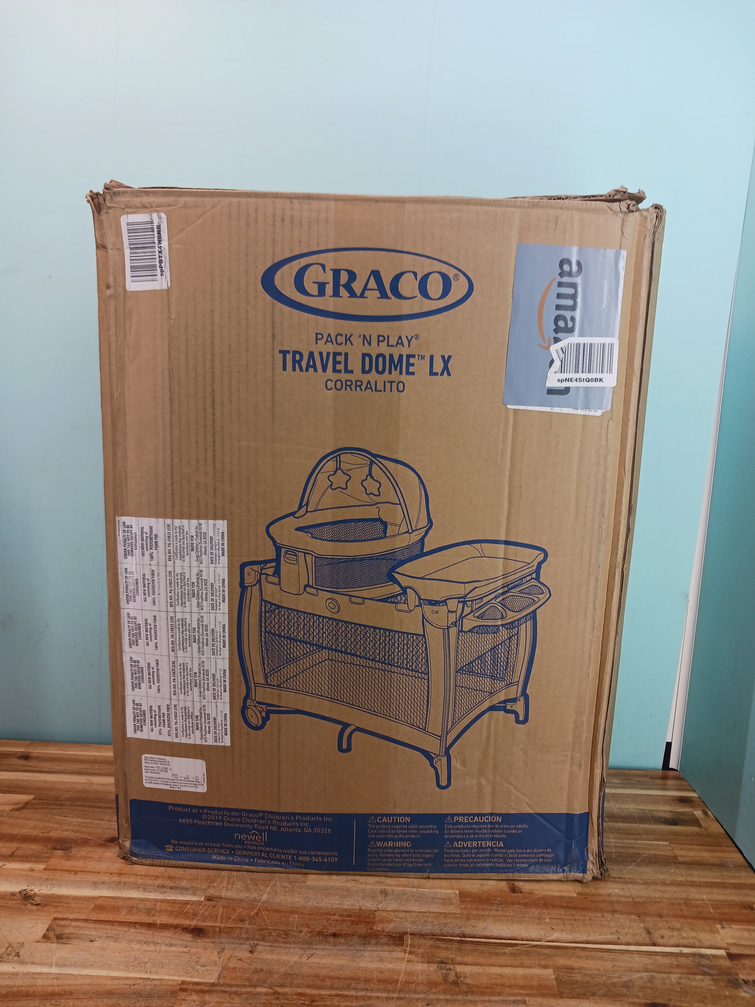 Graco Pack n Play Dome LX Playard with Baby, Redmond