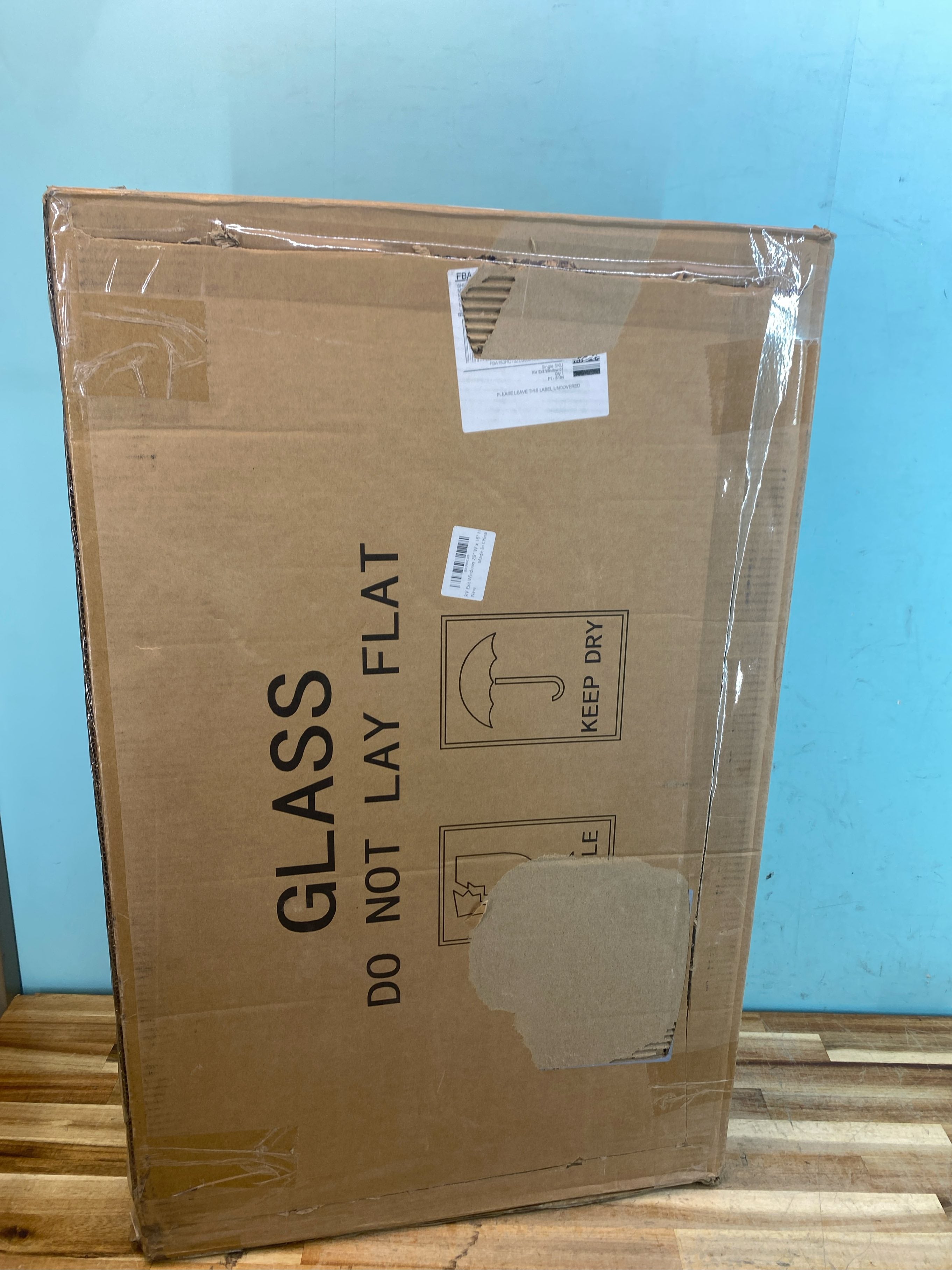 RV Exit Windows 28"W x 16"H RV Push Out Window