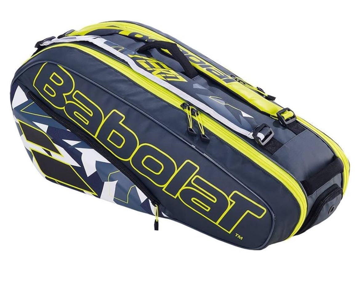 Babolat RHX6 Pure Aero Grey Yellow White Tennis