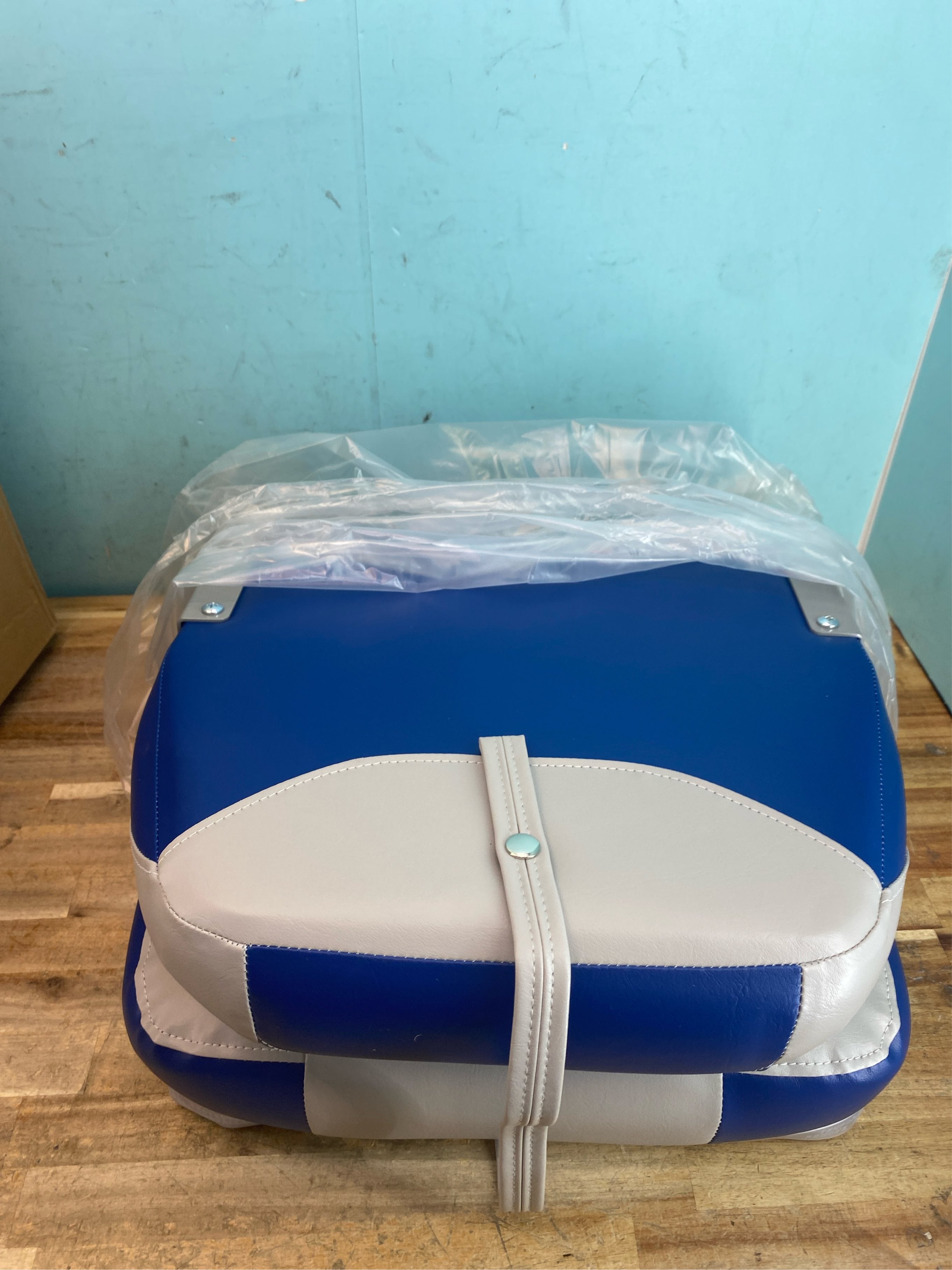 Deluxe Low Back Boat Seat Fold-Down Fishing Boat