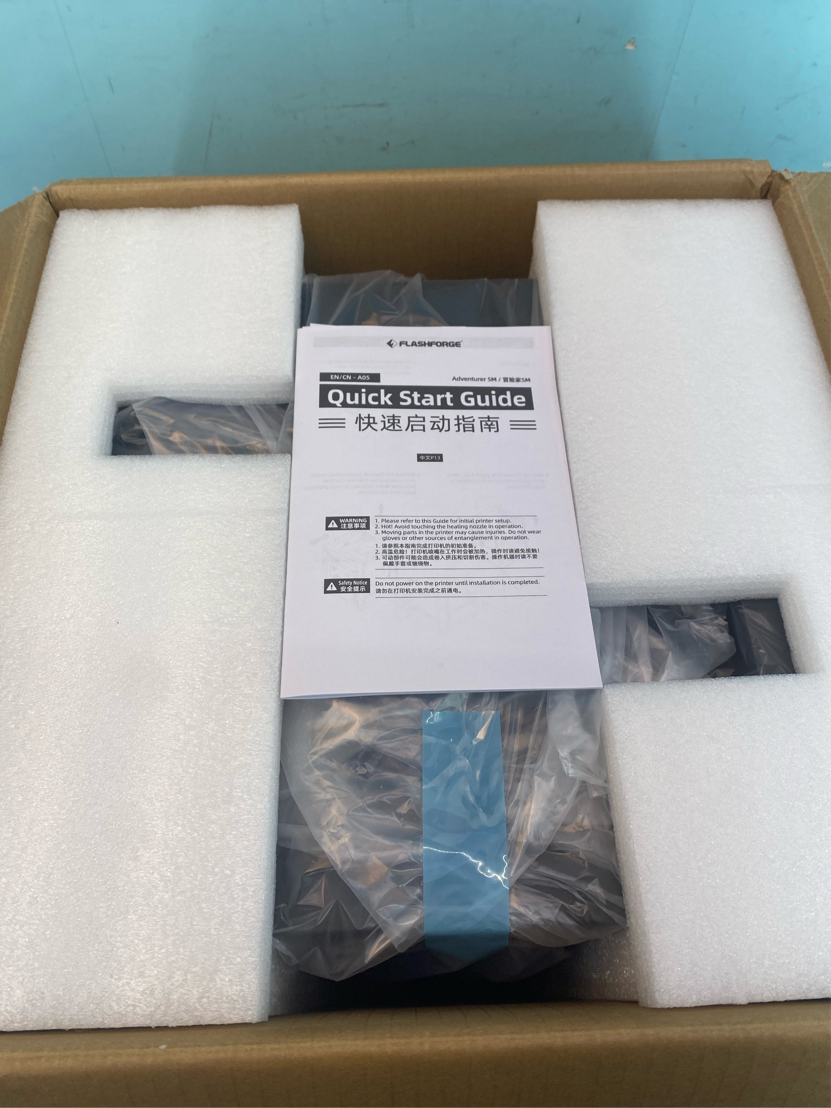 FLASHFORGE Adventurer 5M 3D Printer Auto Leveling