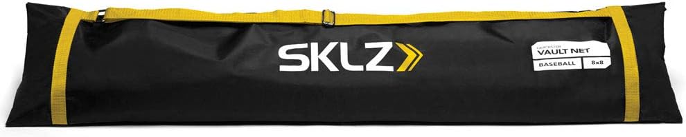8x8 Foot SKLZ Quickster Portable Baseball Hitting Net for Baseball and Softball