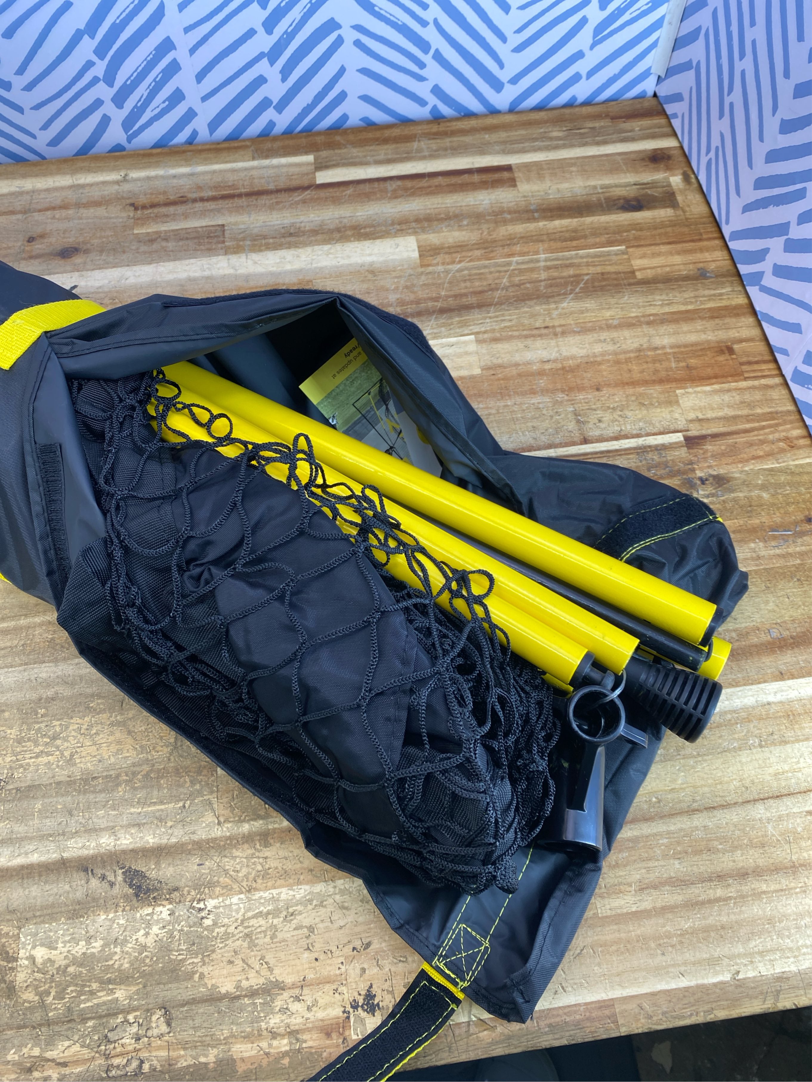 8x8 Foot SKLZ Quickster Portable Baseball Hitting Net for Baseball and Softball