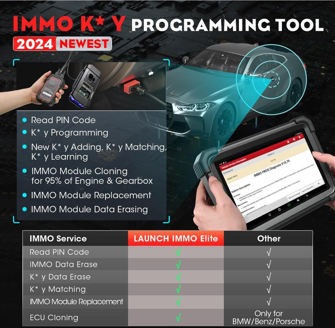LAUNCH X431 IMMO Elite Pro 2024 Professional IMMO