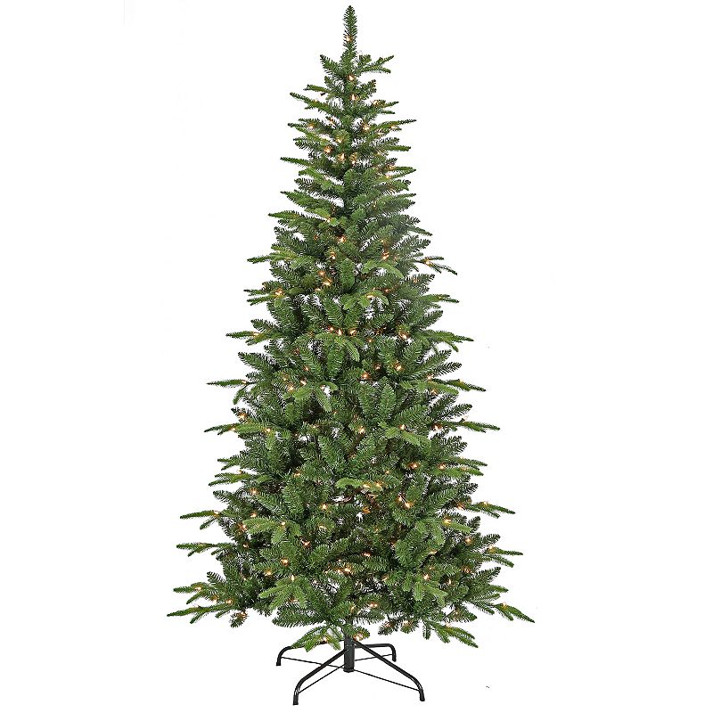 National Tree Company 7-Ft Feel-Real Pacific Mixed
