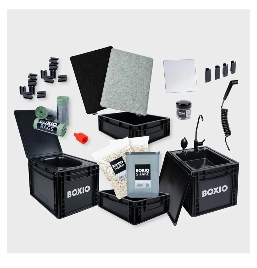 BOXIO - Sanitary Edition Mobile Camping Bathroom