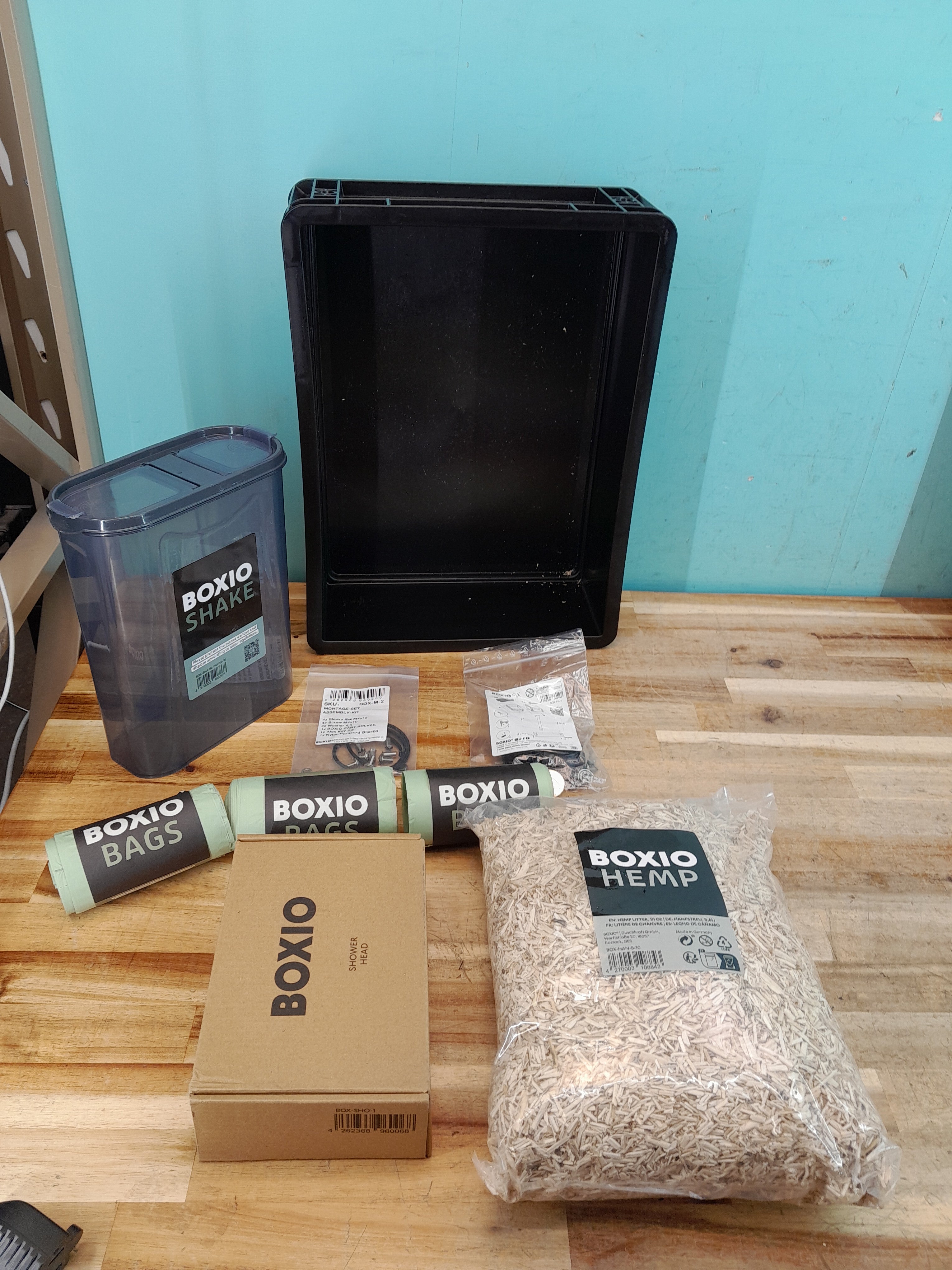 BOXIO - Sanitary Edition Mobile Camping Bathroom