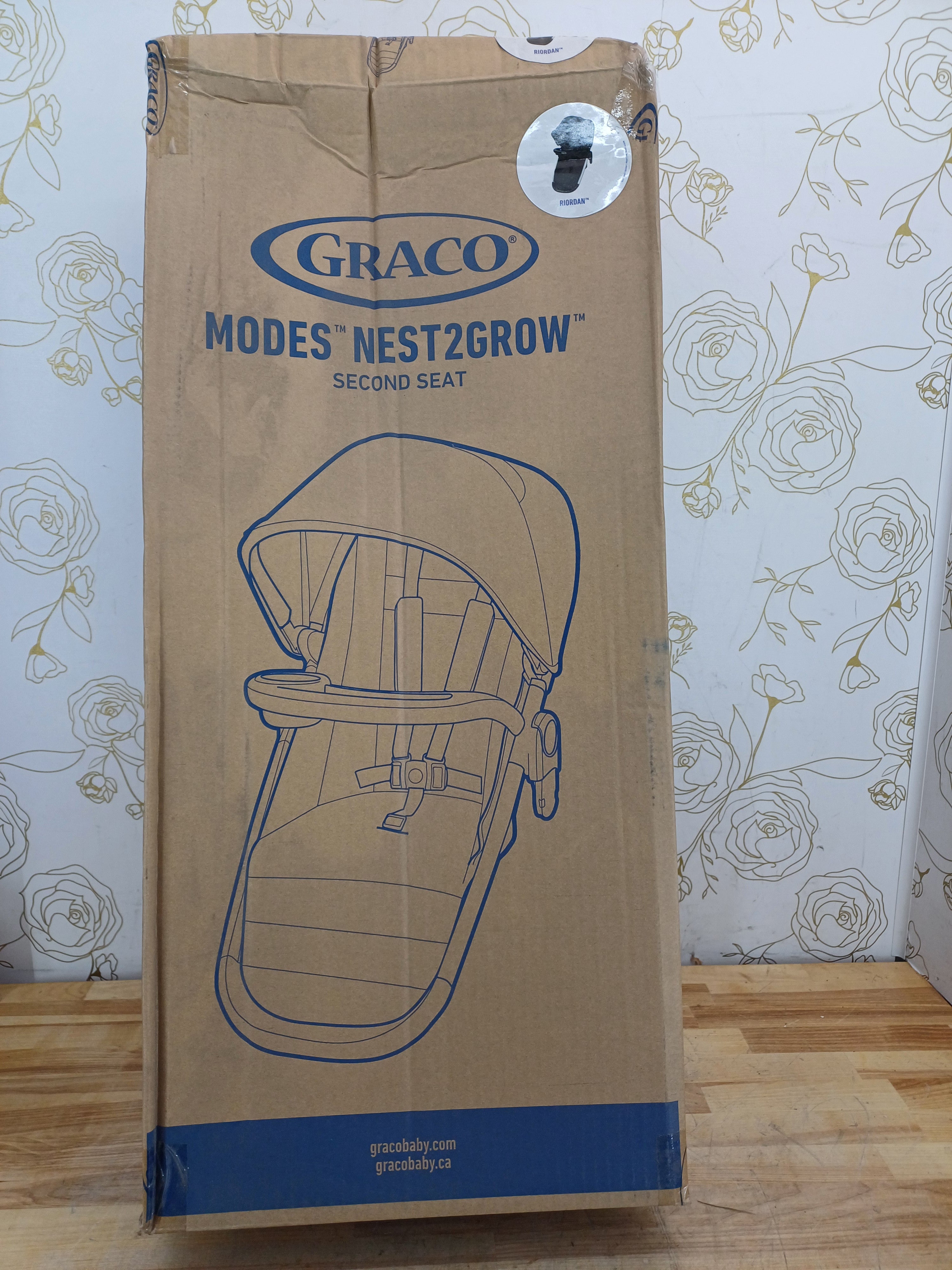 Graco Modes Nest2Grow Stroller 2nd Seat - Riordan