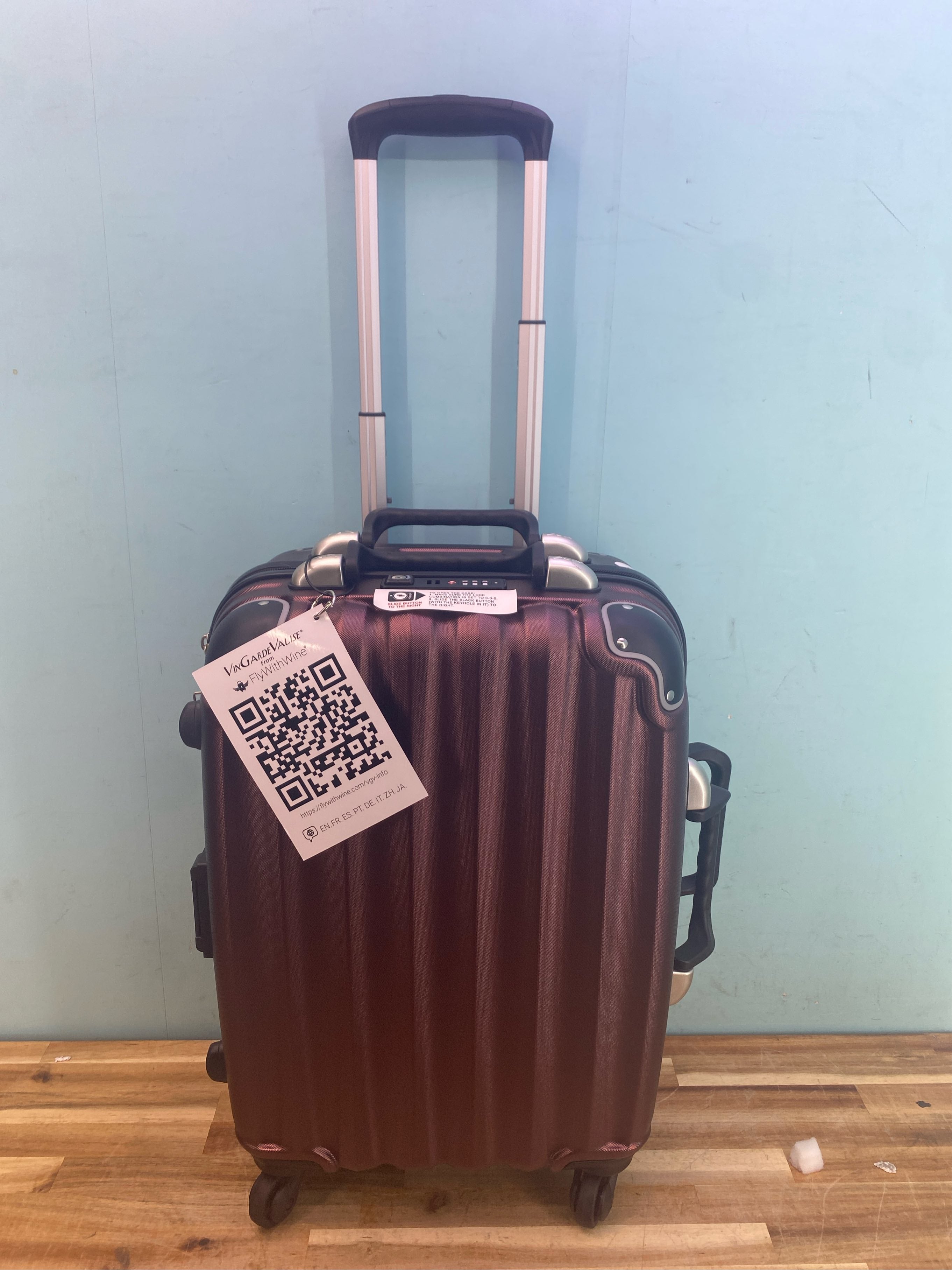 VinGardeValise The Original Wine Suitcase 5-Bottle