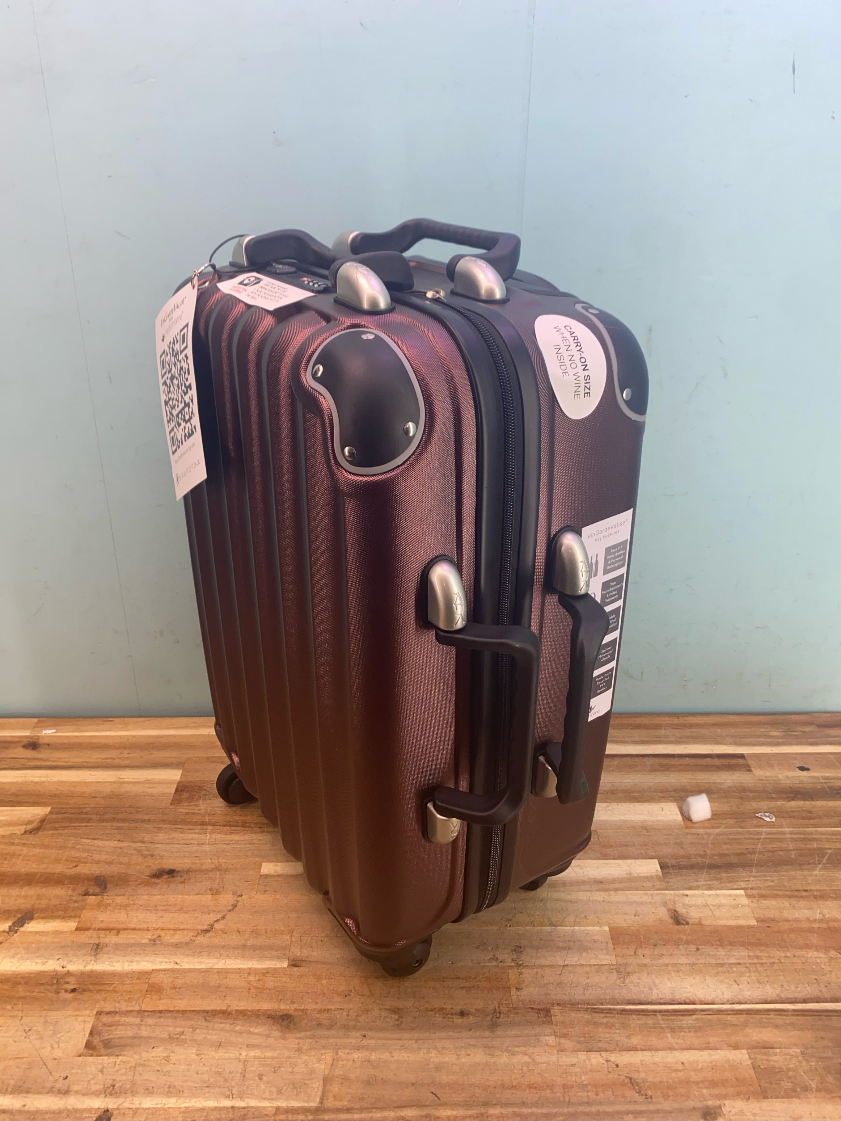VinGardeValise The Original Wine Suitcase 5-Bottle