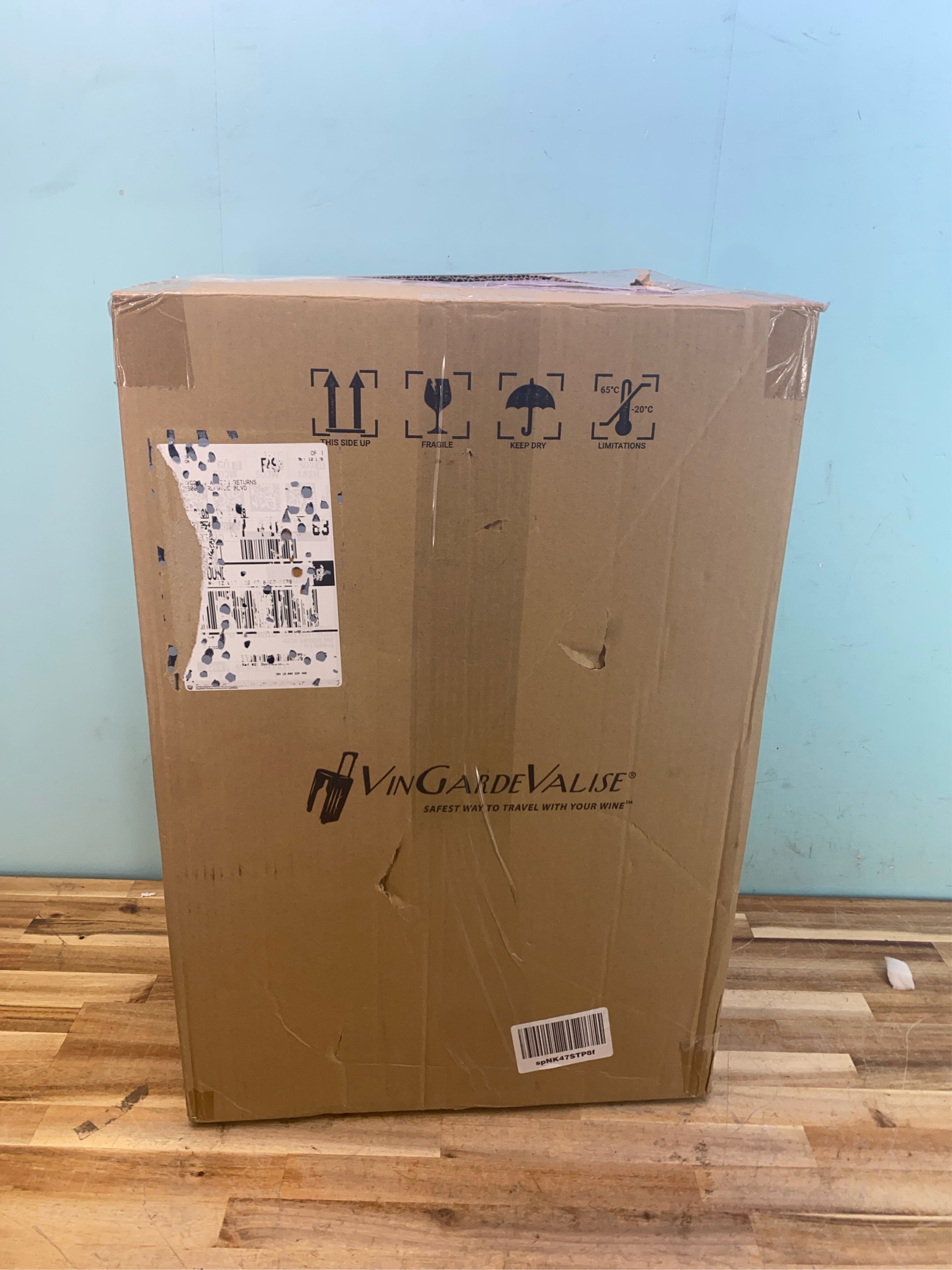 VinGardeValise The Original Wine Suitcase 5-Bottle