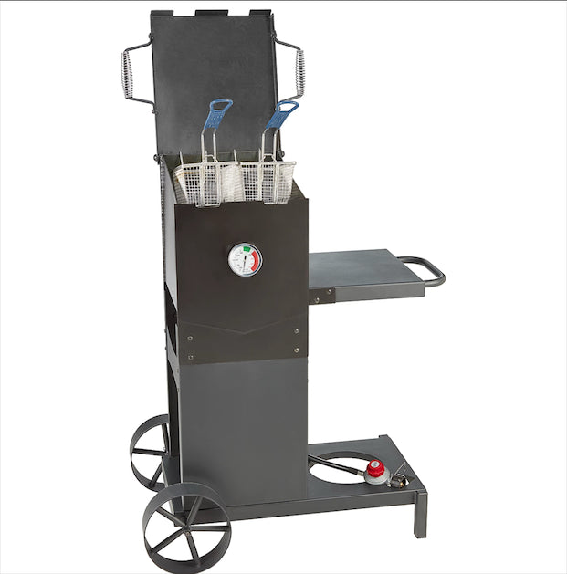 Outdoor Gourmet Double-Basket Jet Fryer
