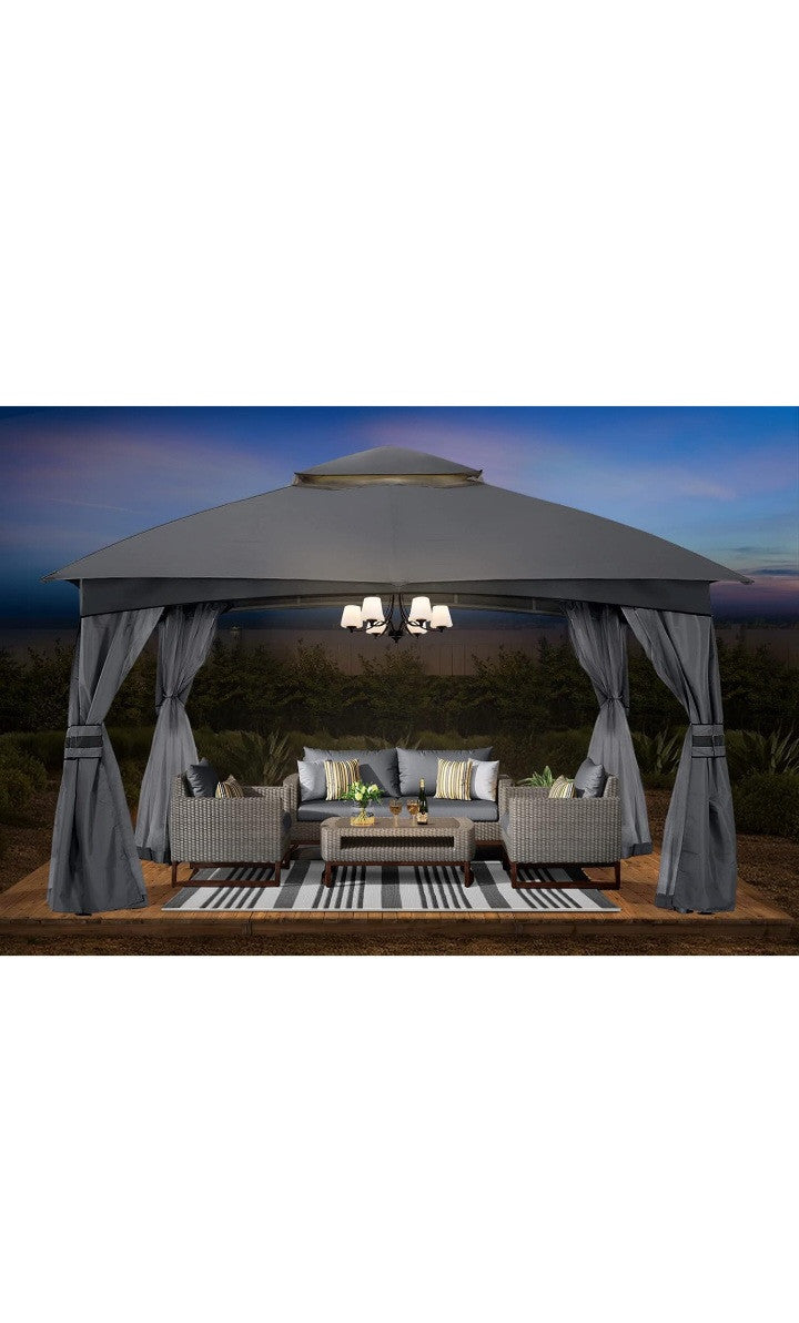 10x12 Outdoor Gazebo - Patio Gazebo with Netting