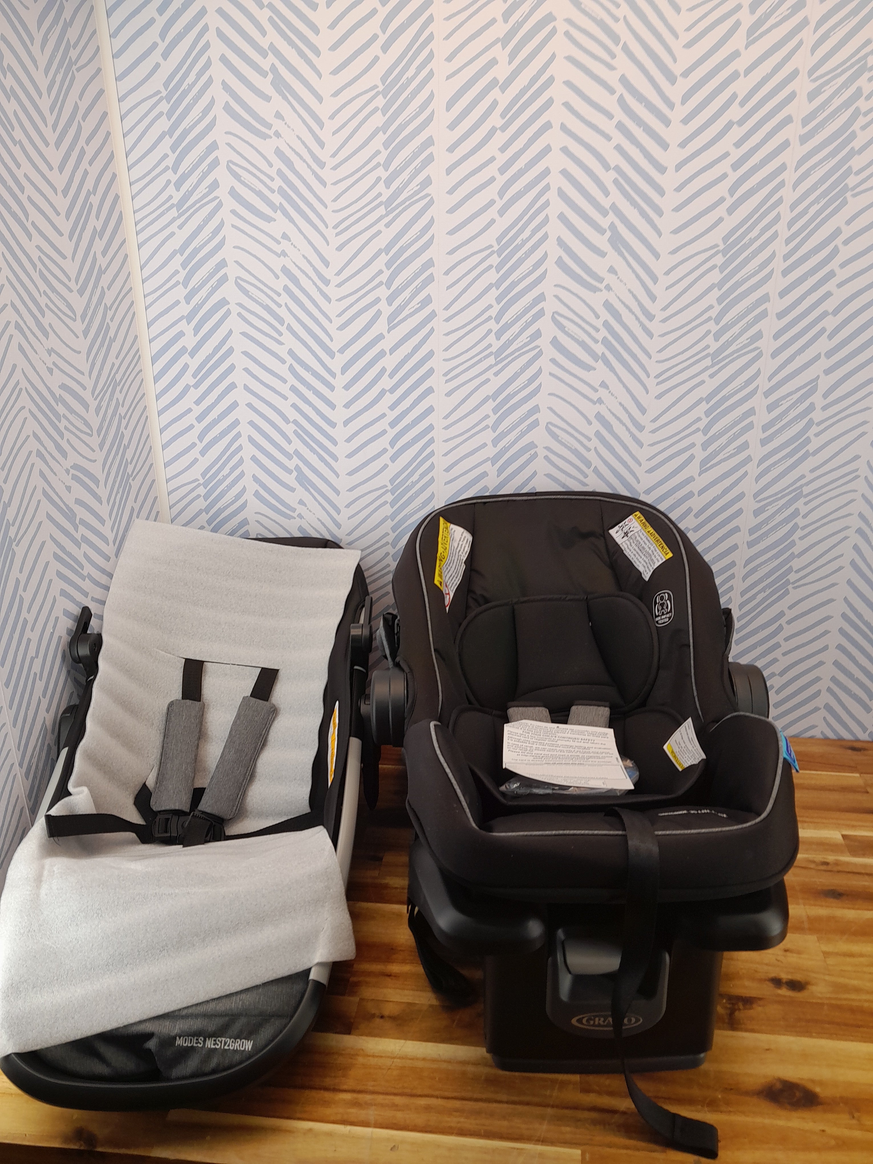 Graco Modes Nest2Grow Travel System Stroller Gray