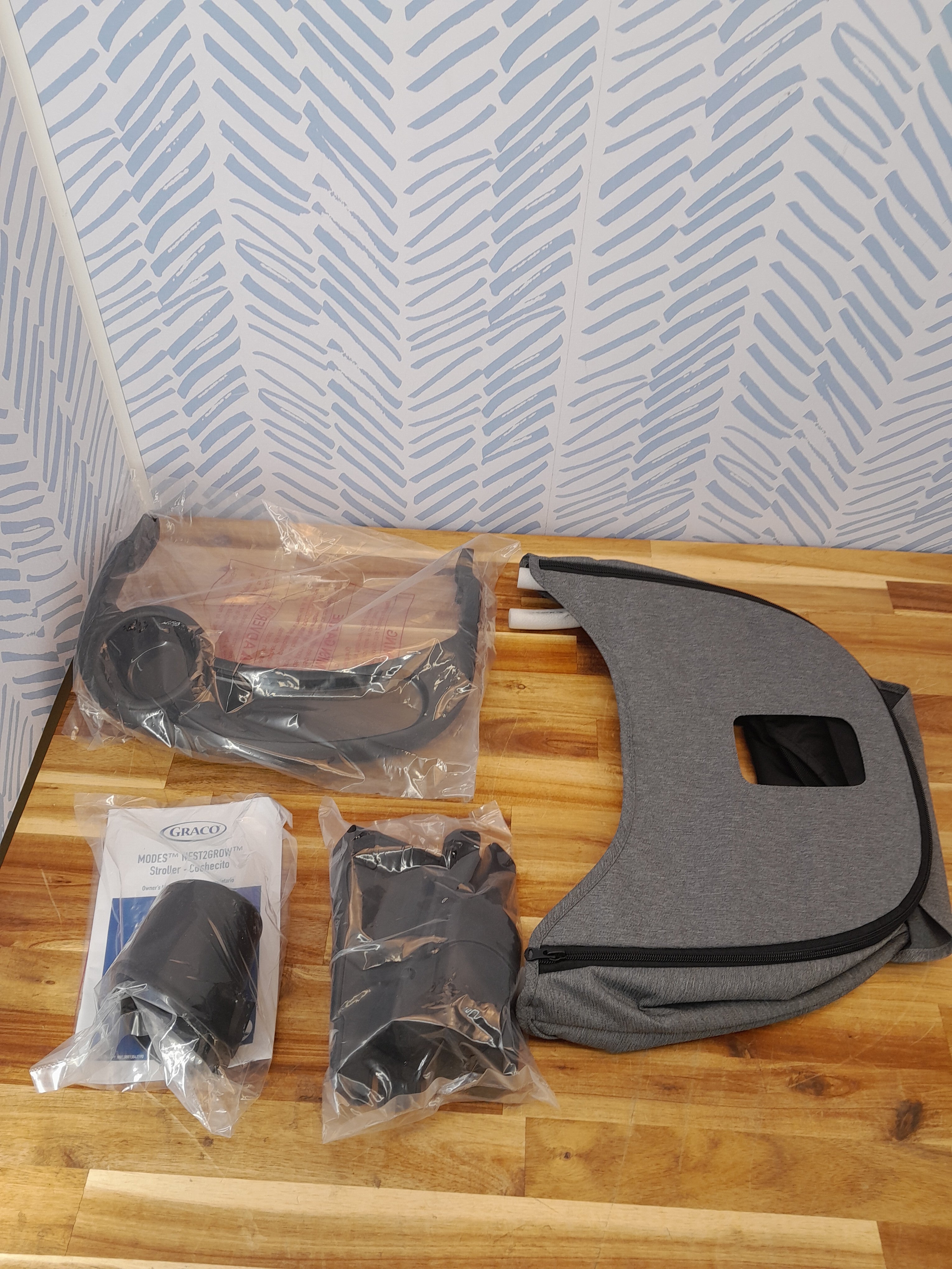 Graco Modes Nest2Grow Travel System Stroller Gray
