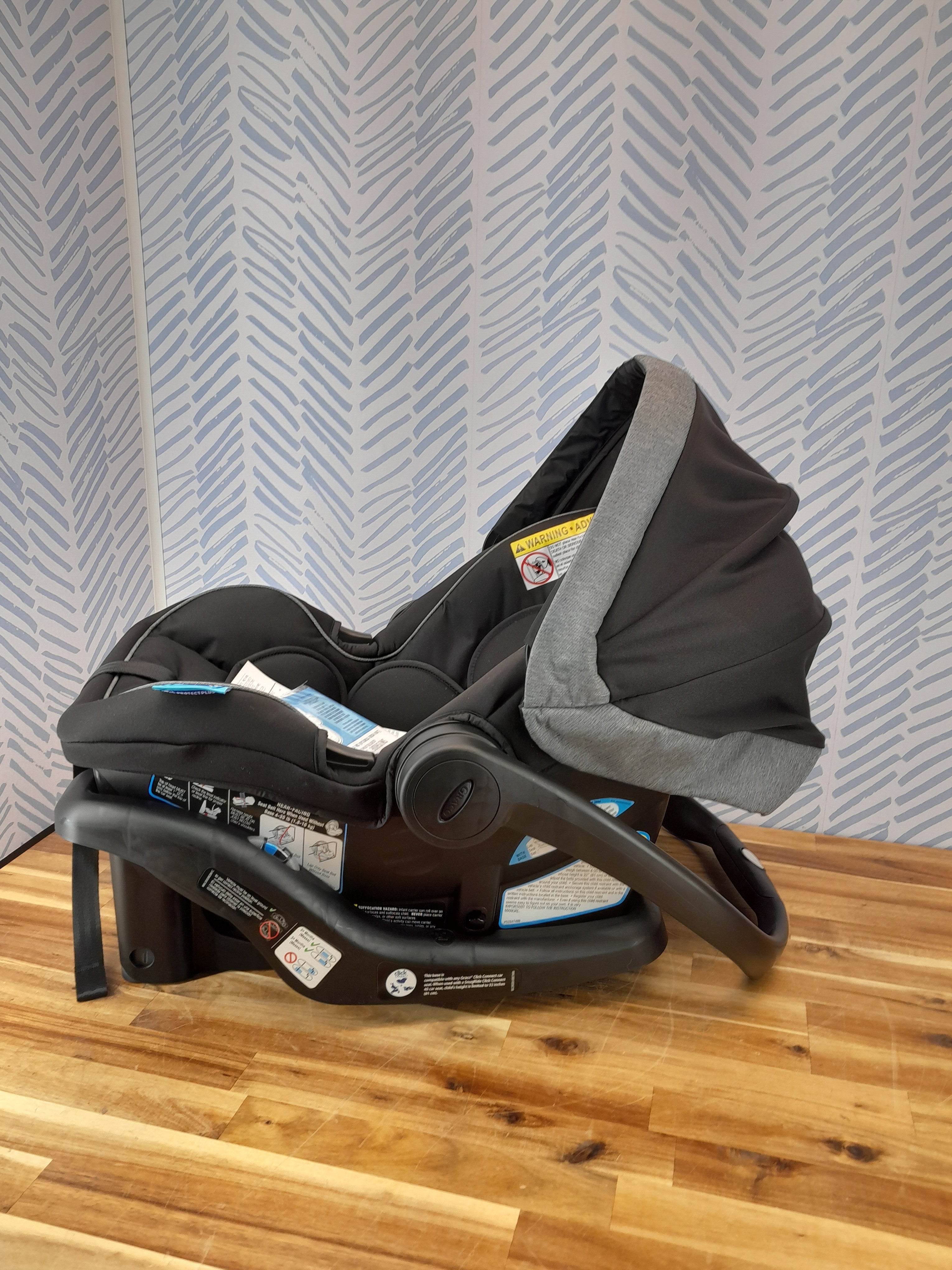 Graco Modes Nest2Grow Travel System Stroller Gray