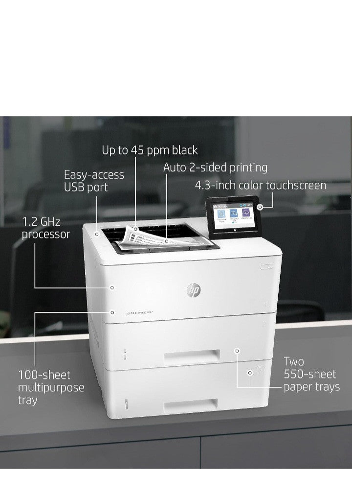 HP LaserJet Enterprise M507x Wireless Monochrome