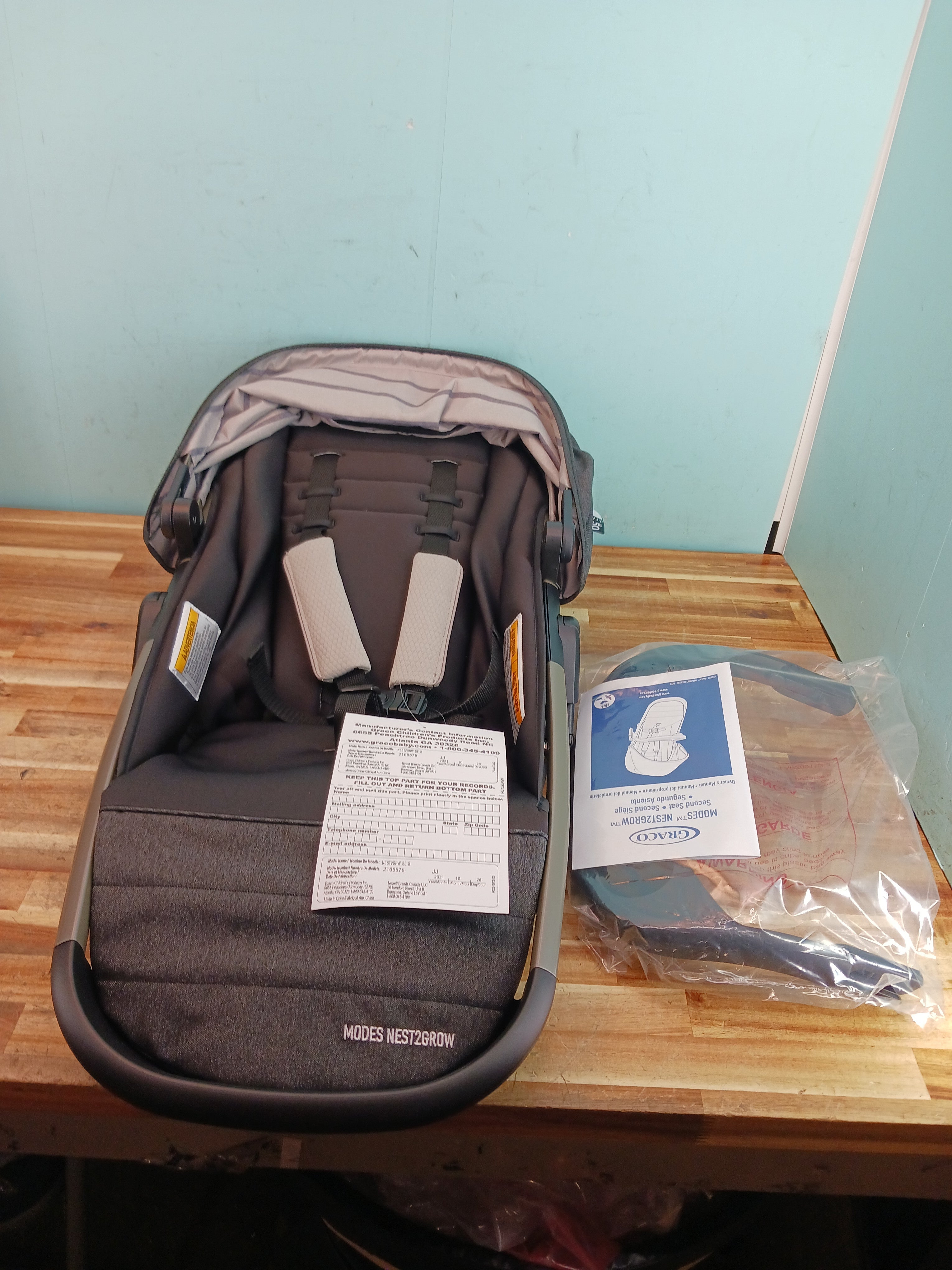 Graco Modes Nest2Grow Stroller 2nd Seat - Maison