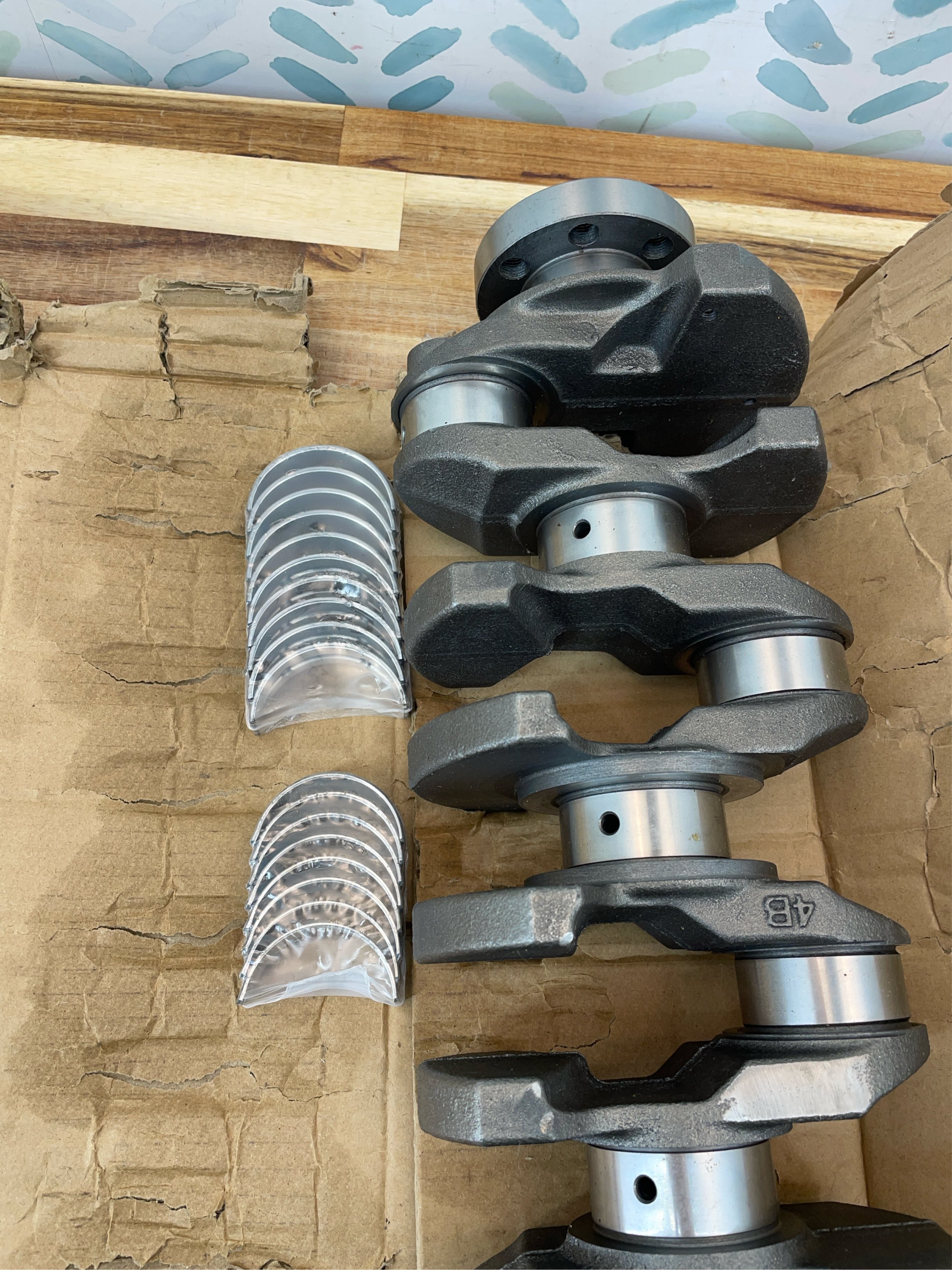 ApplianPar 2.4 Engine Crankshaft and Bearings kit