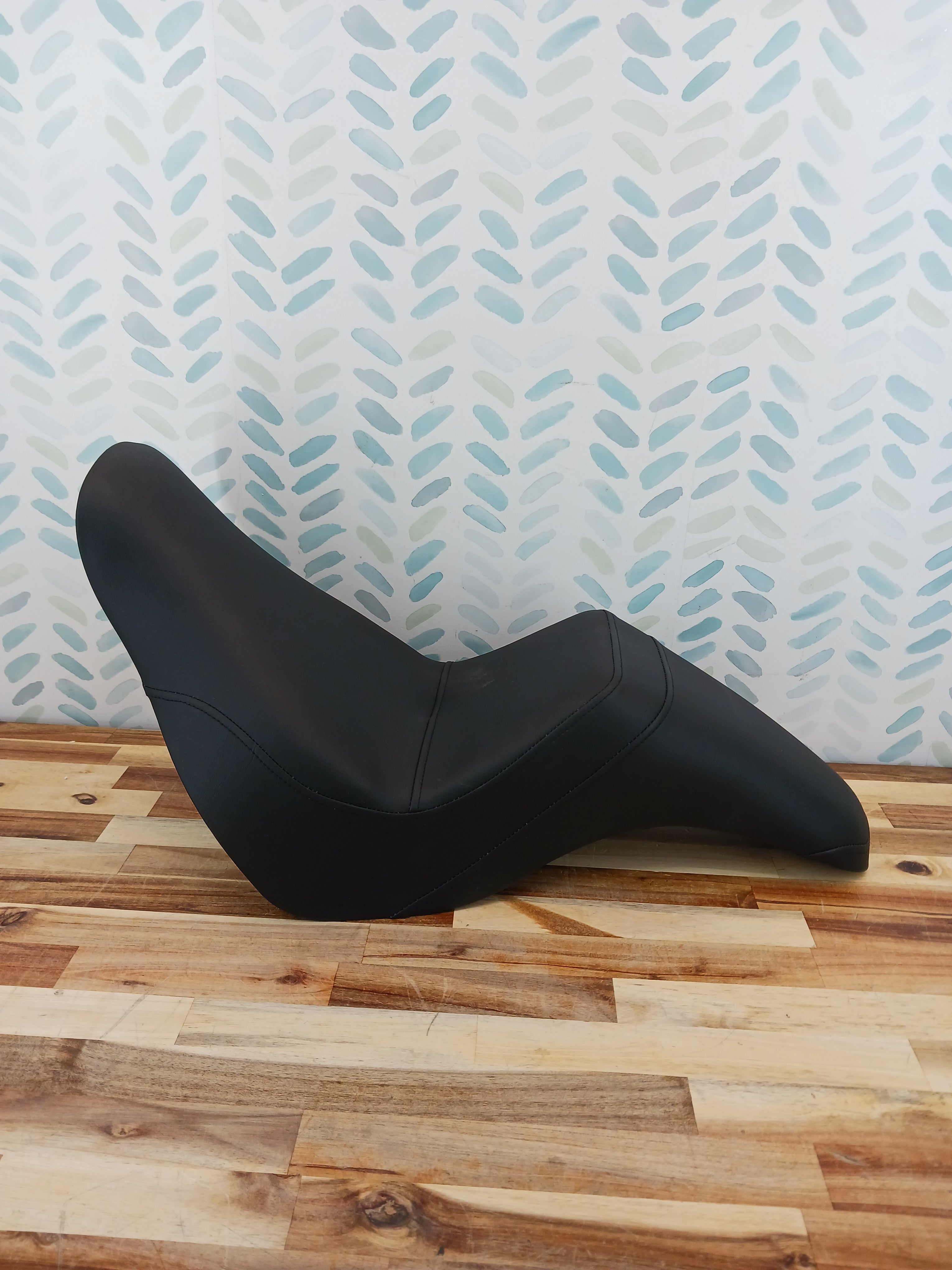 Motorcycle Driver Passenger Seat Two-up Leather