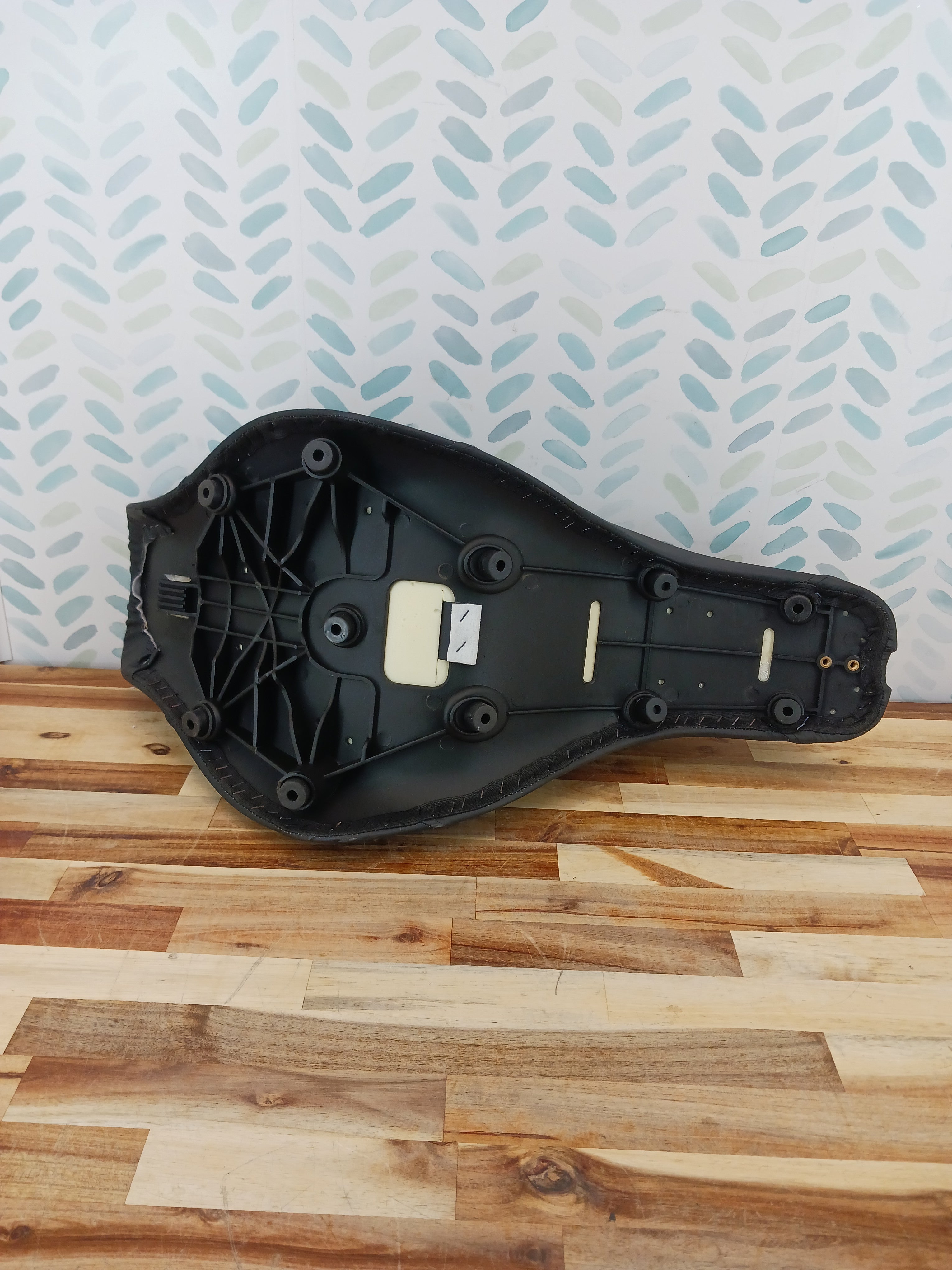 Motorcycle Driver Passenger Seat Two-up Leather