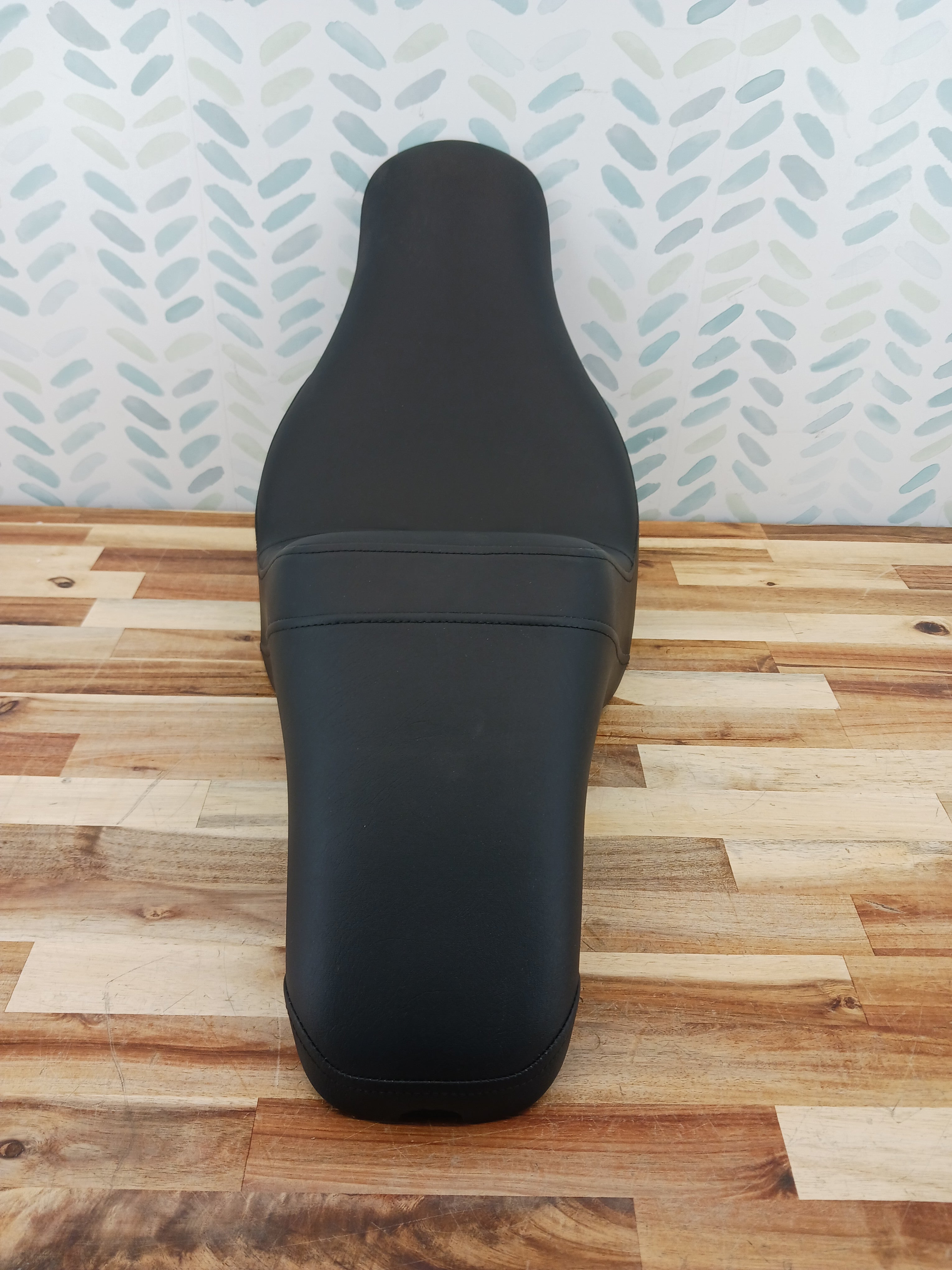 Motorcycle Driver Passenger Seat Two-up Leather
