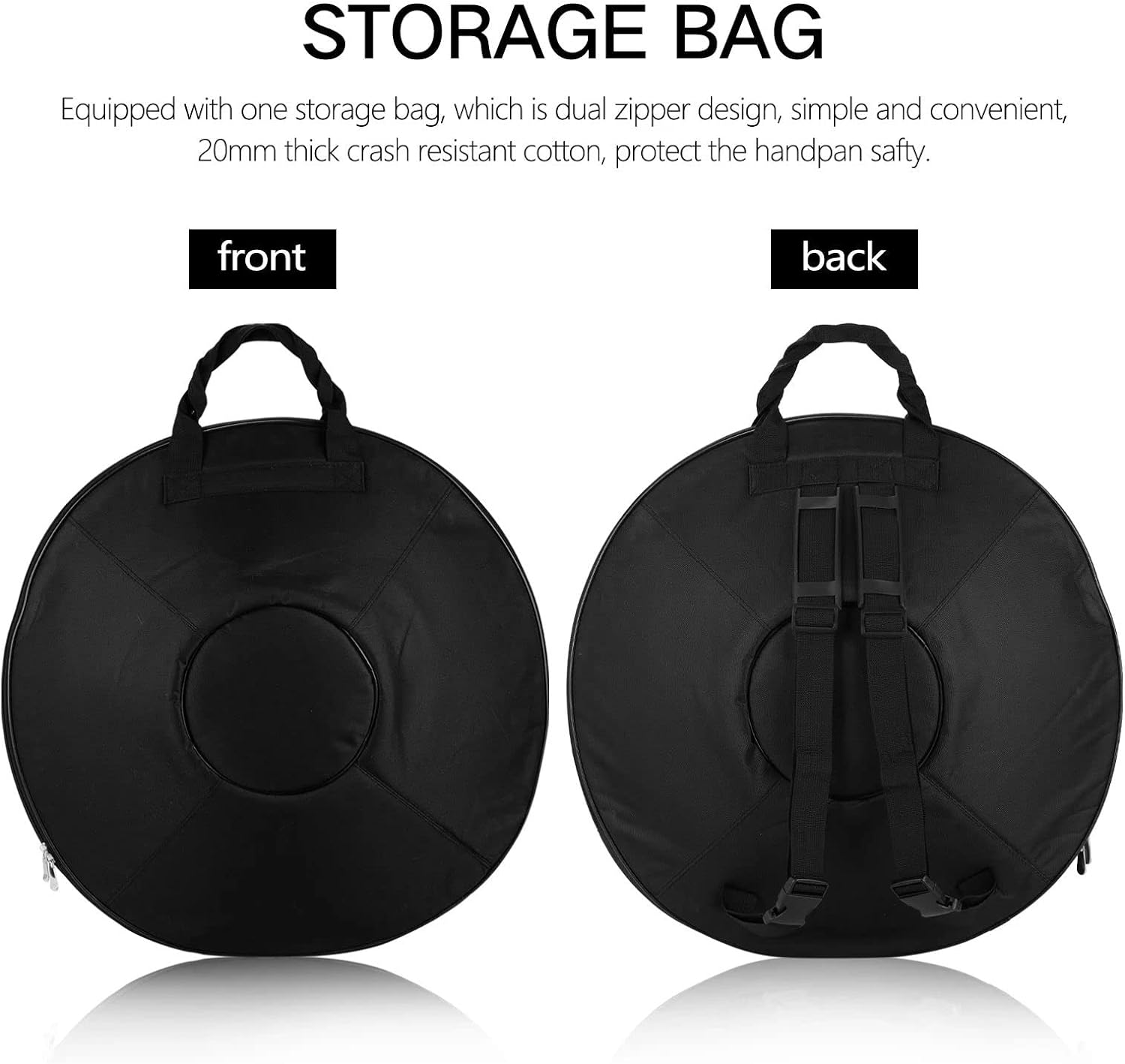 Handpan Drums Sets D Minor 22 inches Steel Hand