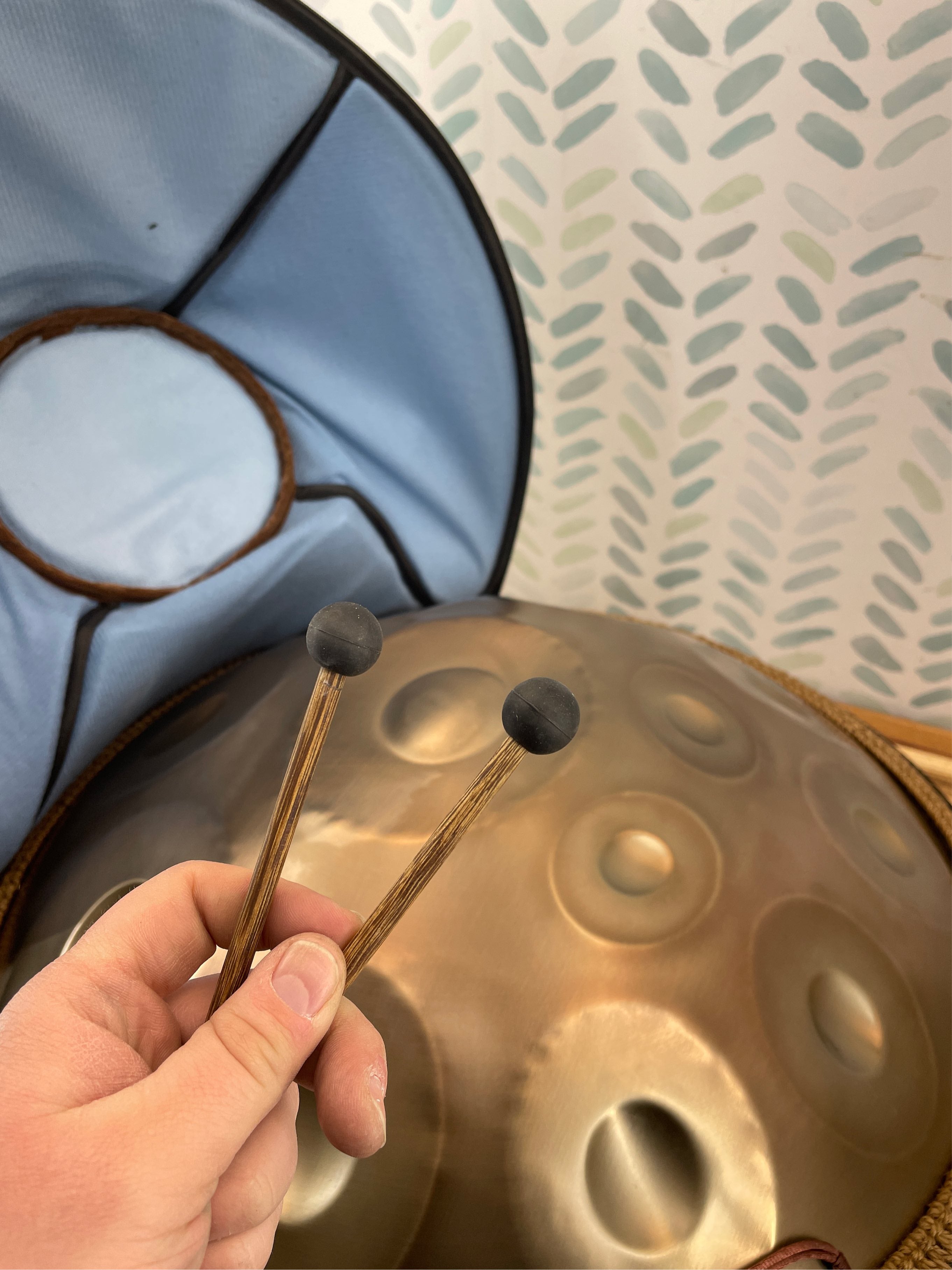 Handpan Drums Sets D Minor 22 inches Steel Hand