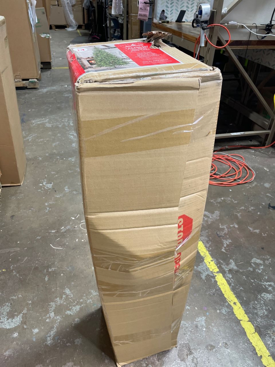 National Tree Company 7-Ft Feel-Real Pacific Mixed