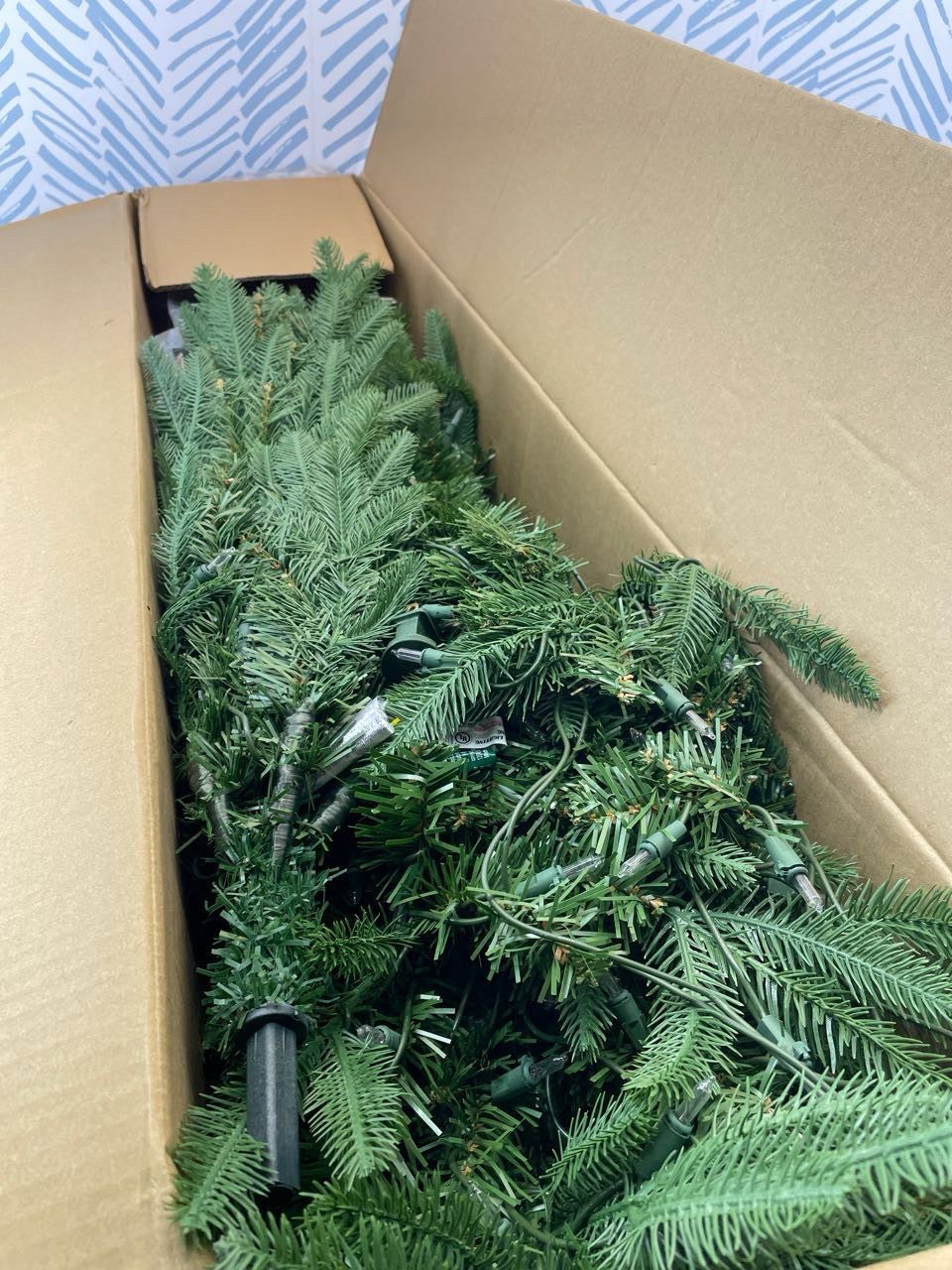 National Tree Company 7-Ft Feel-Real Pacific Mixed
