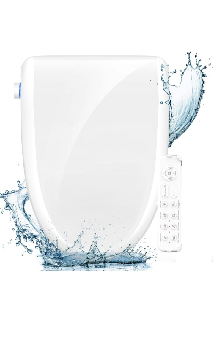 FVZ Bidet Toilet Seat Elongated Smart Heated
