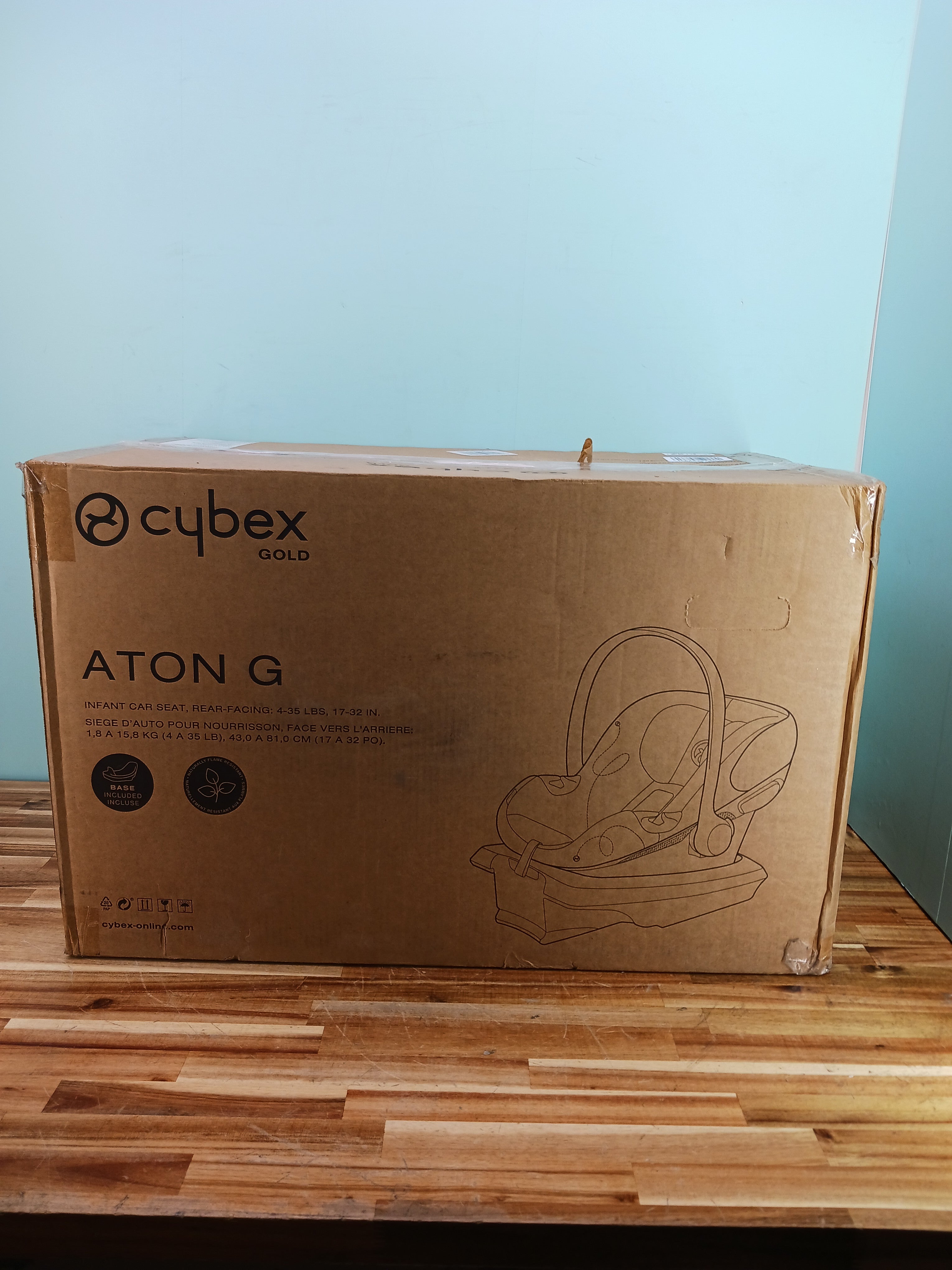 Cybex Aton G Infant Car Seat with Linear Side