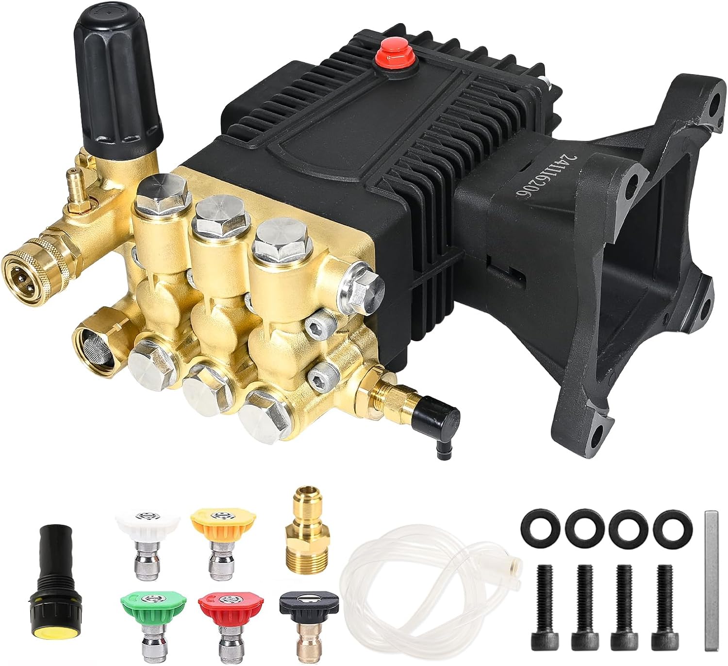1" Shaft Horizontal Triplex Pressure Washer Pump