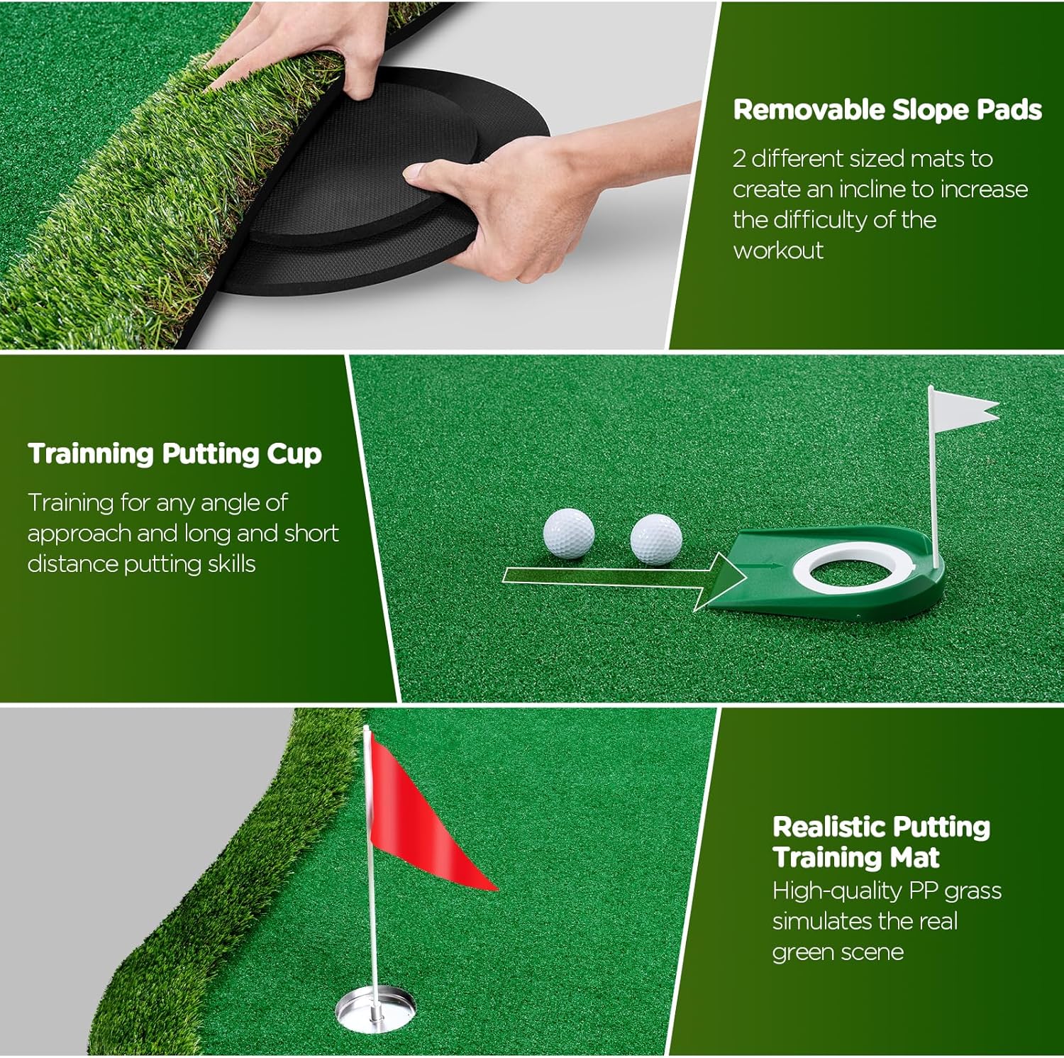Golf Putting Green Indoor Outdoor Putting matt