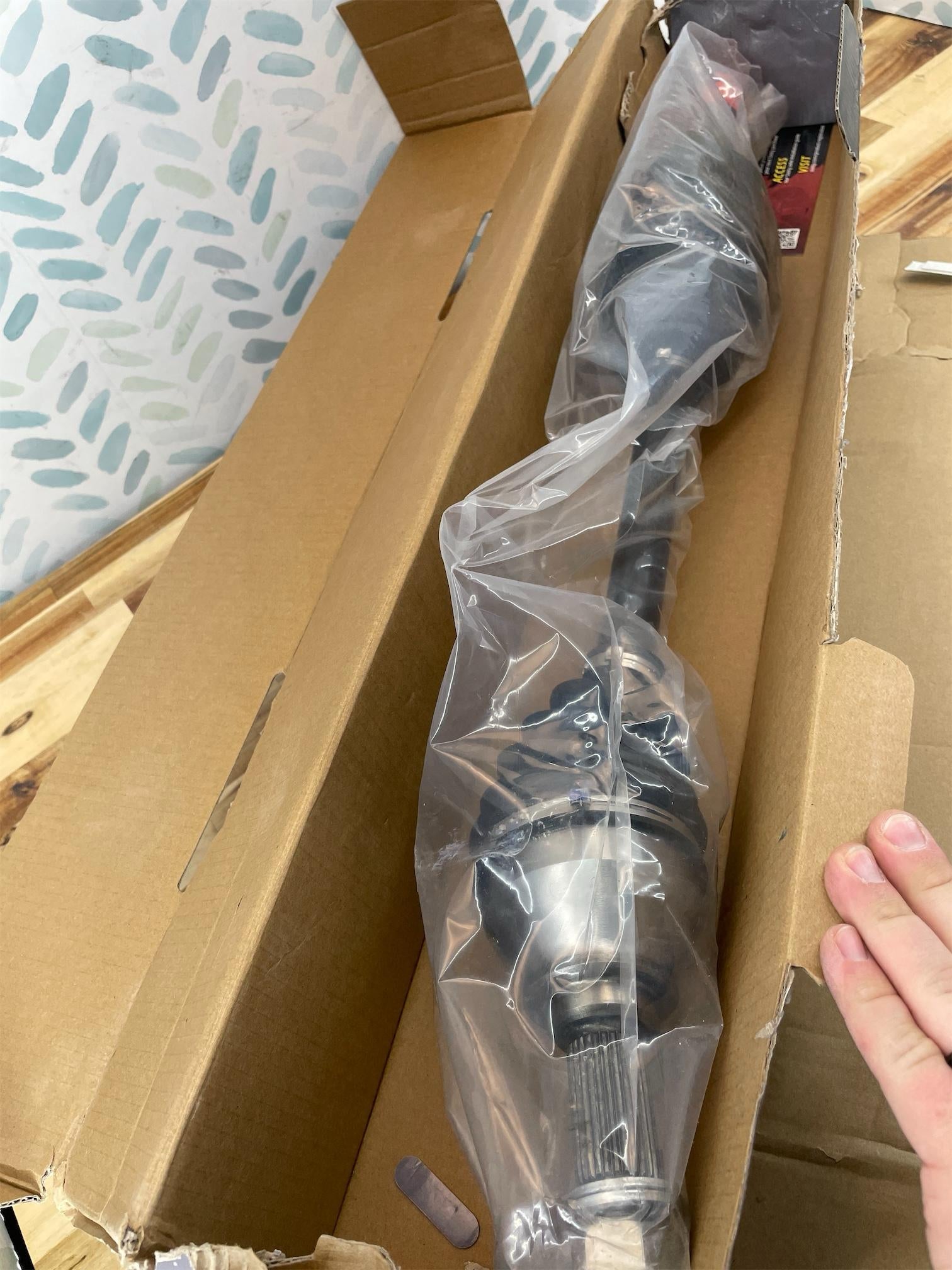 A-Premium Pair 2 Front CV Axle Shaft Assembly