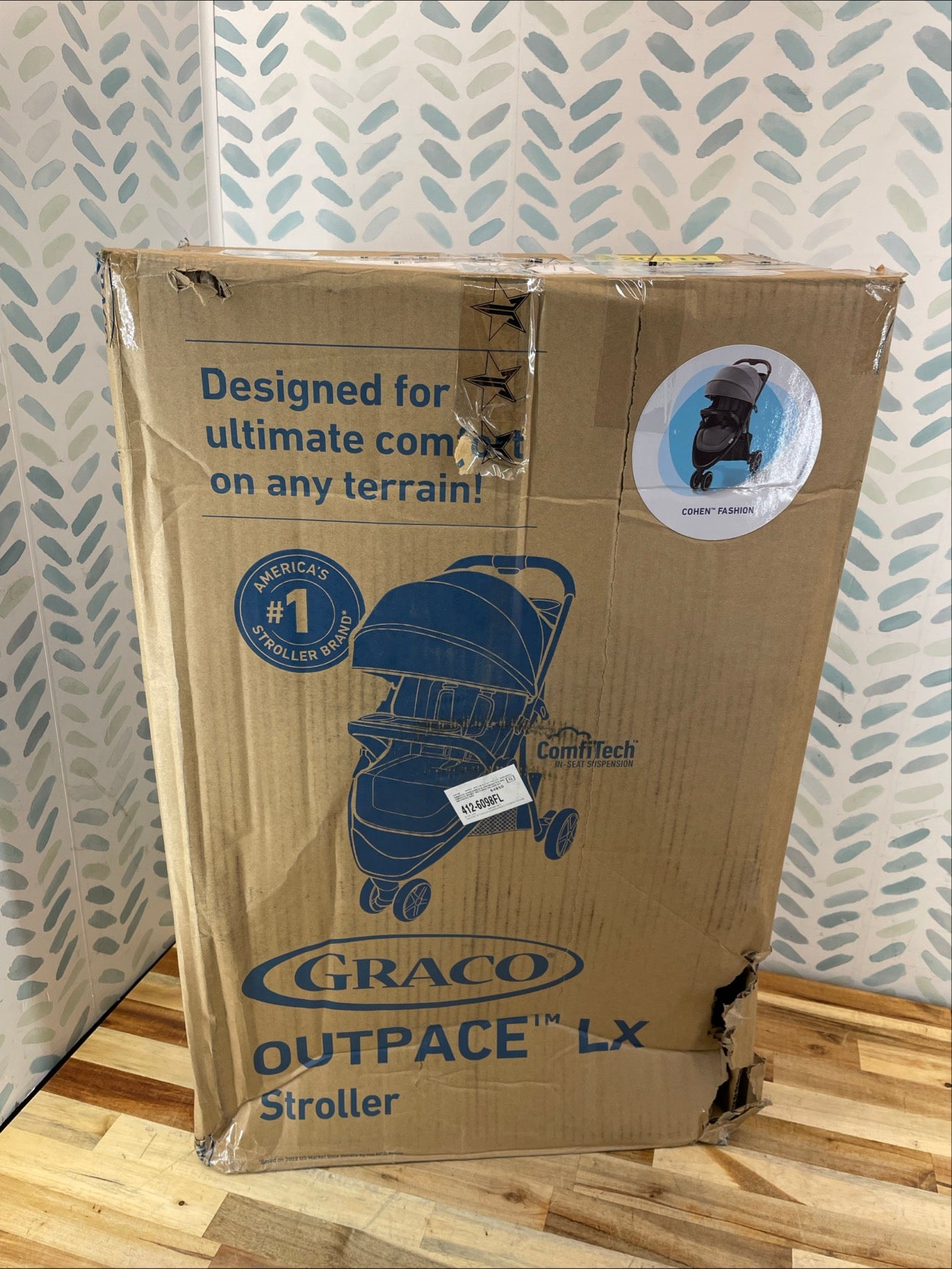 Graco Outpace LX Travel System Black